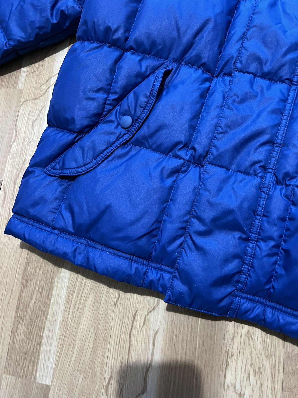 Nike × Vintage Nike vintage puffer jacket drill 90s hype y2k style Size US M / EU 48-50 / 2 - 11 Thumbnail