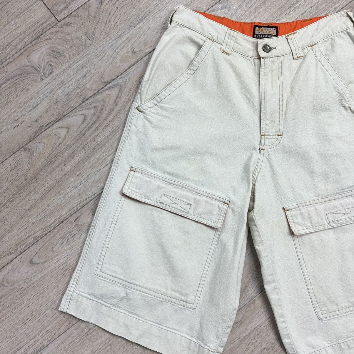 Gotcha Rare Vintage Gotcha Multi Pocket Baggy Size 28 Work Shorts Size US 28 / EU 44 - 5 Thumbnail