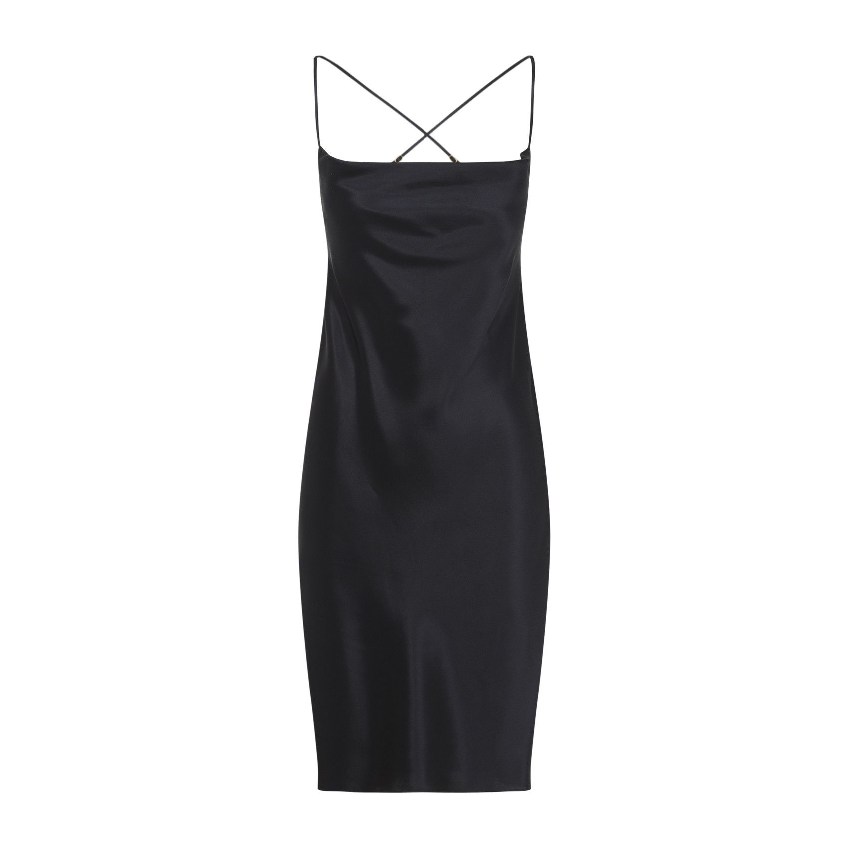 Saint Laurent Paris Saint Laurent Silk Mini Dress Size M / US 6-8 / IT 42-44 - 1 Thumbnail