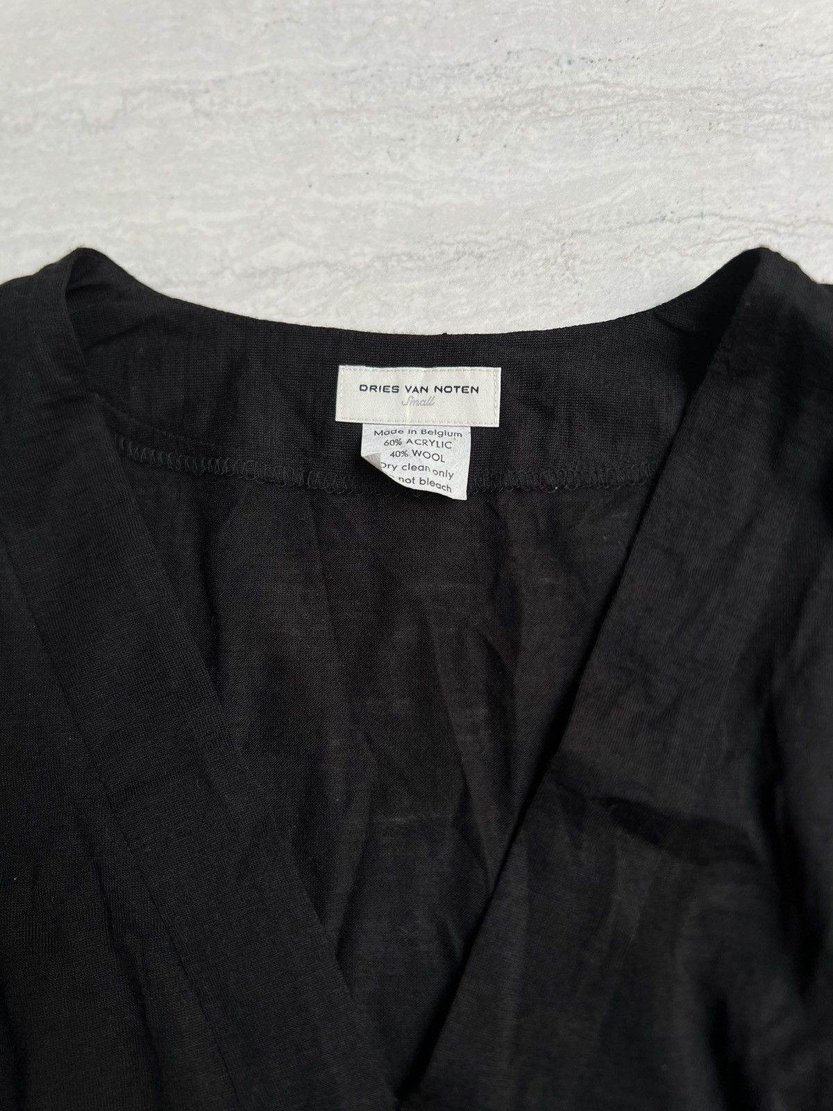 Dries Van Noten Dries Van Noten Black Tops Size US XS / EU 42 / 0 - 5 Thumbnail