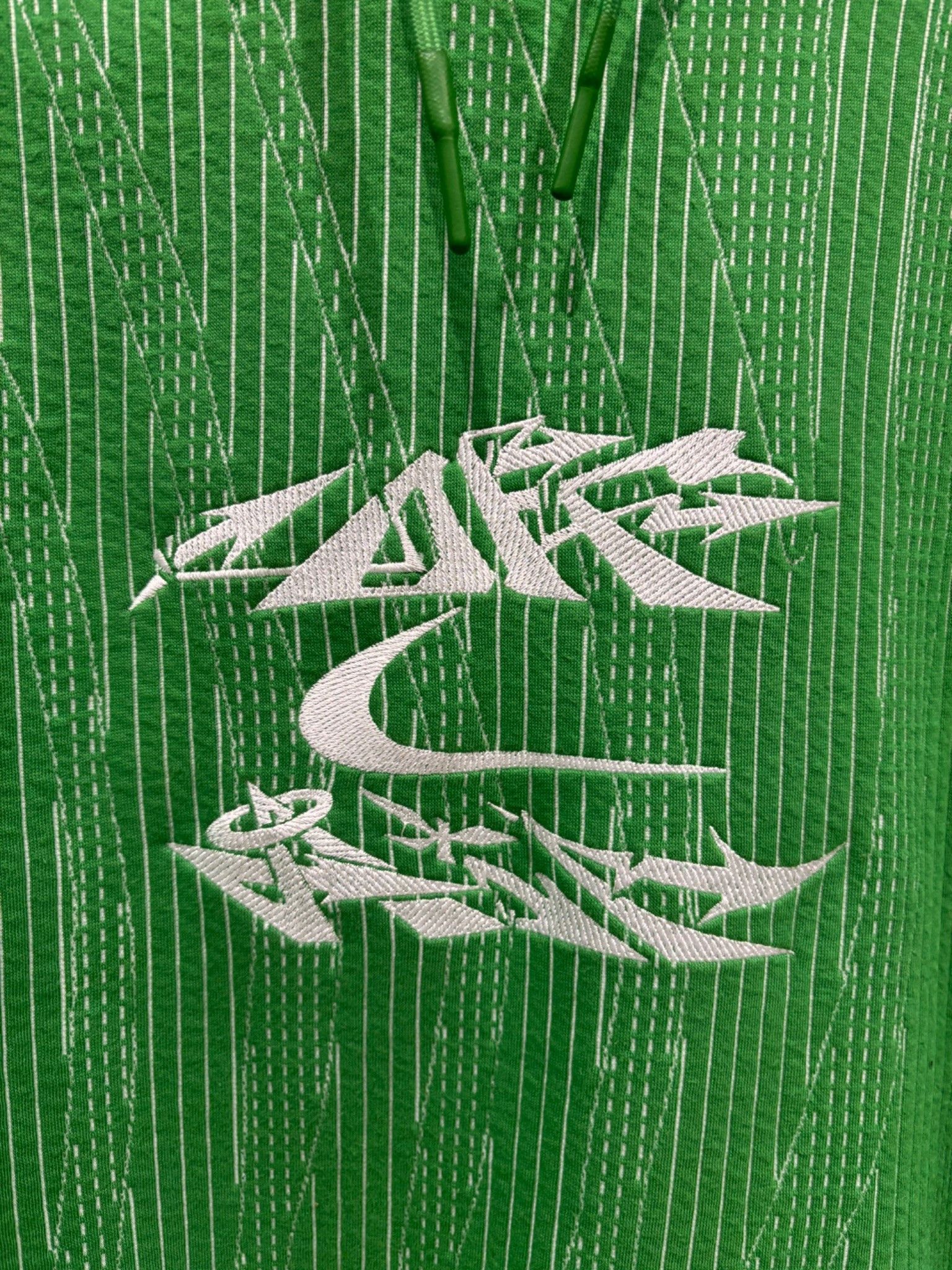 Nike × Off-White Nike x Off-White Engineered Hoodie Green Size US M / EU 48-50 / 2 - 2 Thumbnail