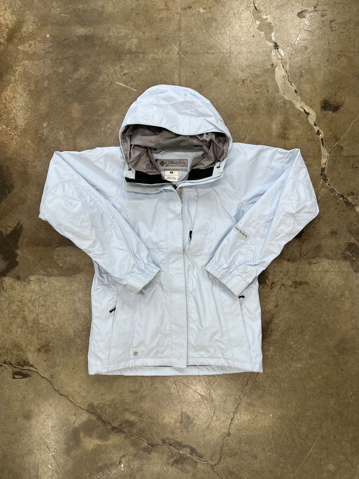 Columbia × Vintage Vintage Columbia Velocit Windbreaker Jacket Women's Small Size S / US 4 / IT 40 - 2 Thumbnail