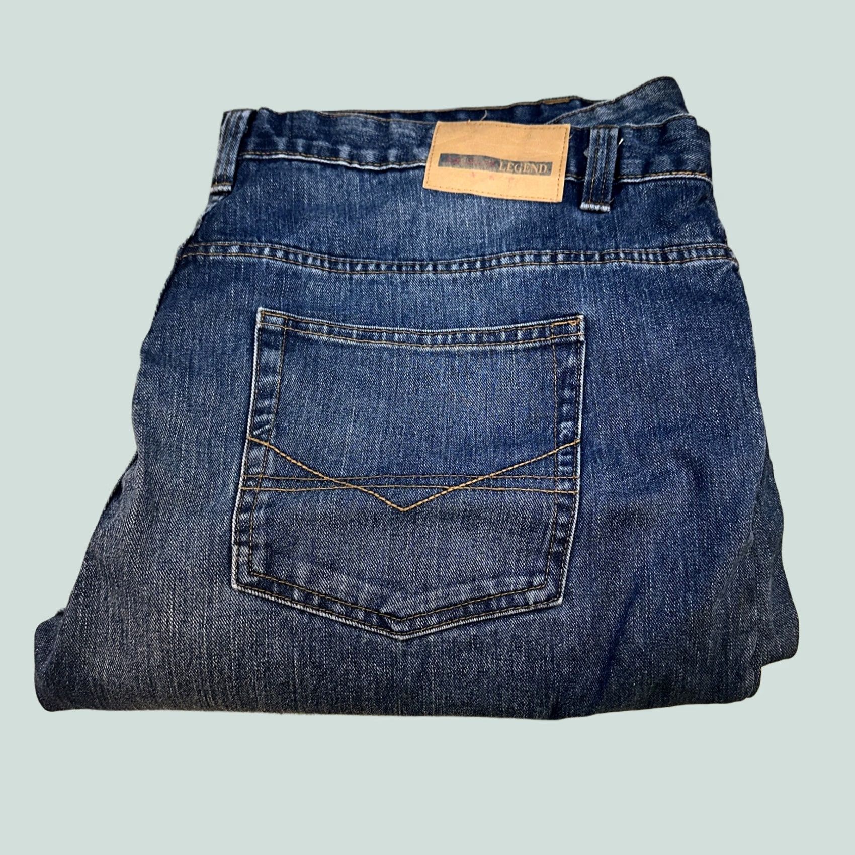 Vintage Legend Men's Jeans 46x32 Blue Tapered Size US 30 / EU 46 - 1 Thumbnail