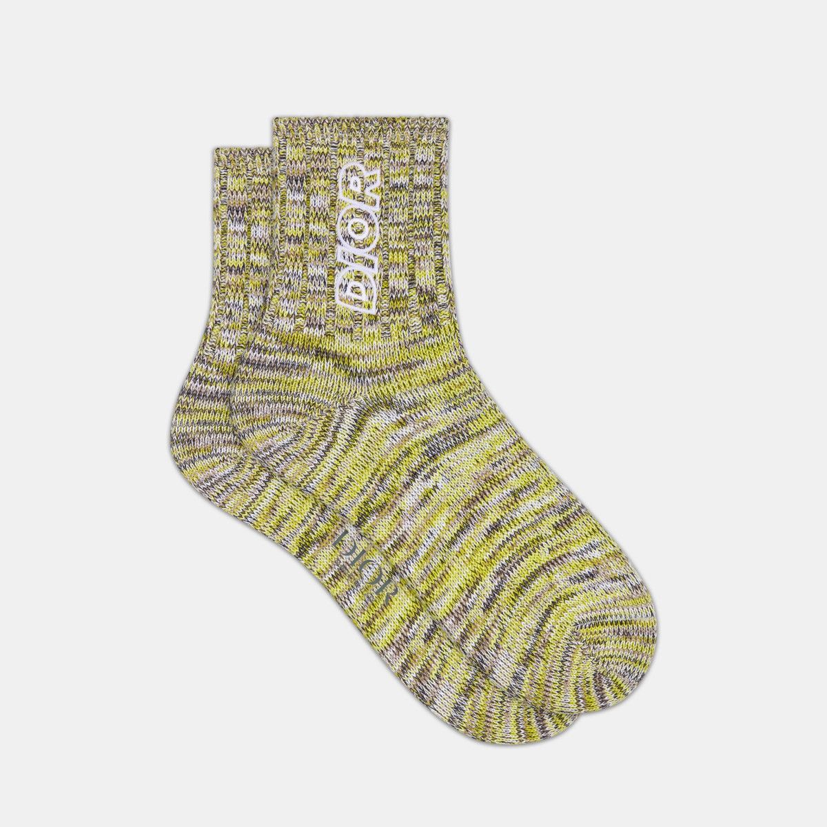 Dior o1bcso1str1224 Size:OS/Italic Socks in Yellow Size ONE SIZE - 1 Thumbnail