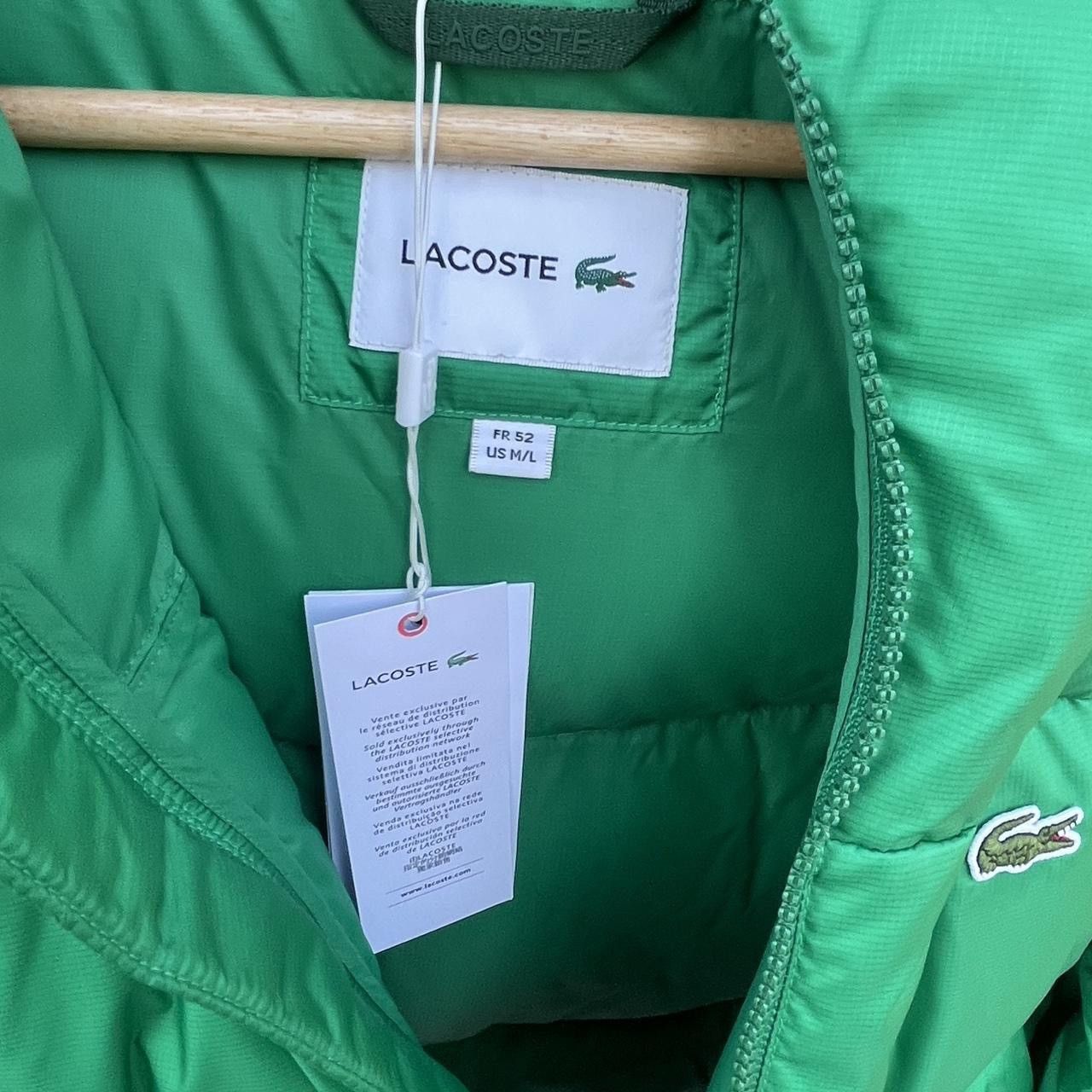 Lacoste Green Lacoste down jacket Size US M / EU 48-50 / 2 - 3 Thumbnail