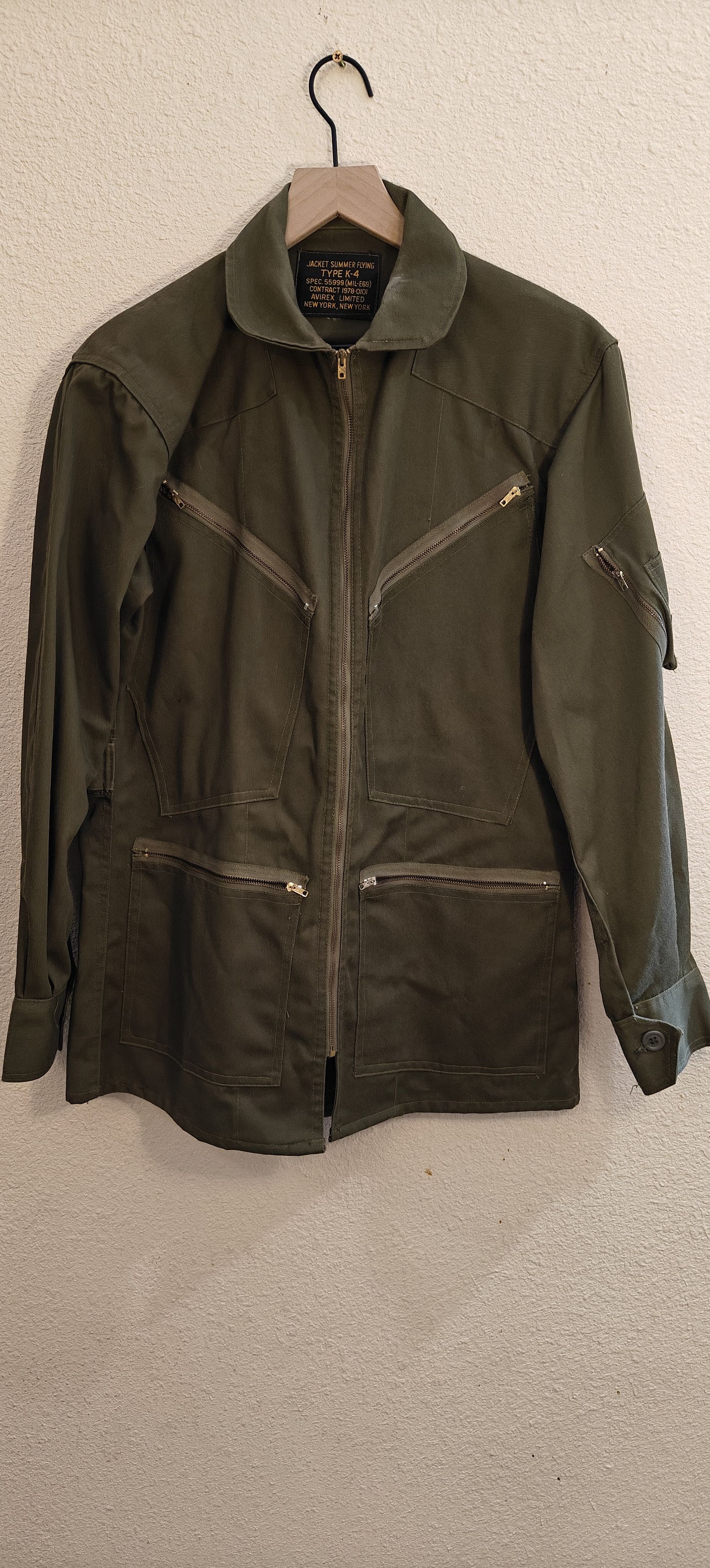 Avirex Vintage Avirex Military Surplus 70s K-4 Summer Flying Jacket Size US M / EU 48-50 / 2 - 1 Thumbnail