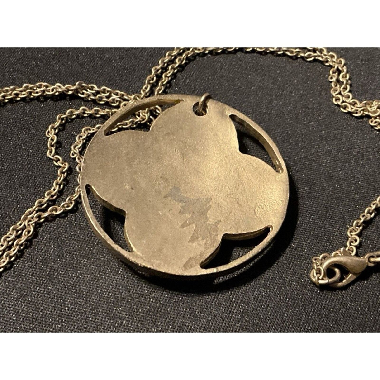 American Eagle Outfitters American Eagle 28in Chain Gold Tone Flower Necklace Size ONE SIZE - 5 Thumbnail
