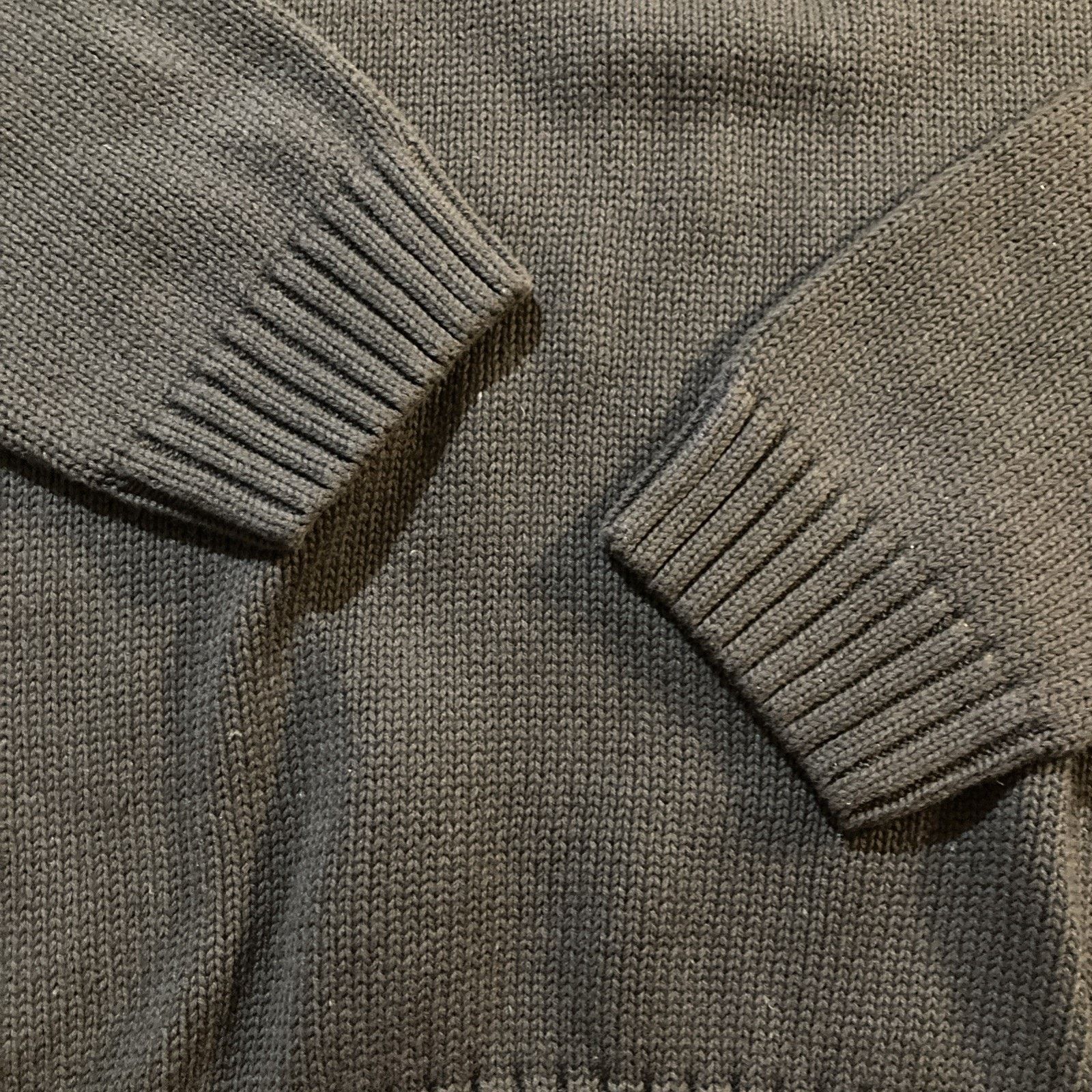 Chaps Y2K Academia Chaps 100% Cotton Men Knit Sweater XL Brown NWT Size US XL / EU 56 / 4 - 5 Thumbnail