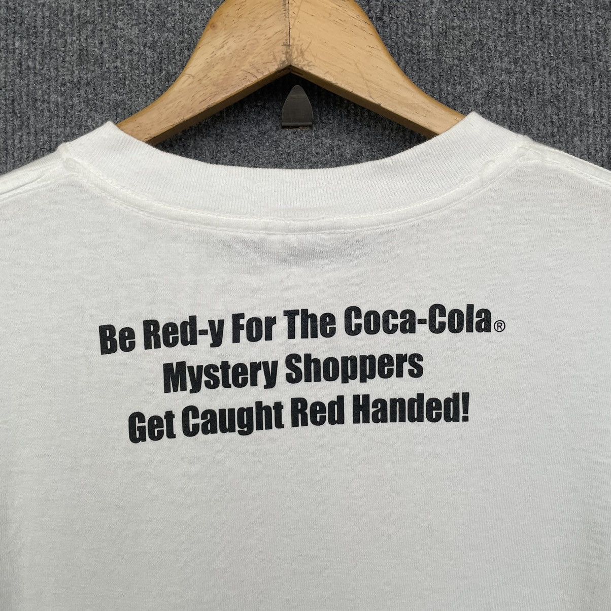 Vintage 2000s Coca Cola x Mcdonald Mystery 2000 Shoppers Promo Tee Size US L / EU 52-54 / 3 - 6 Thumbnail