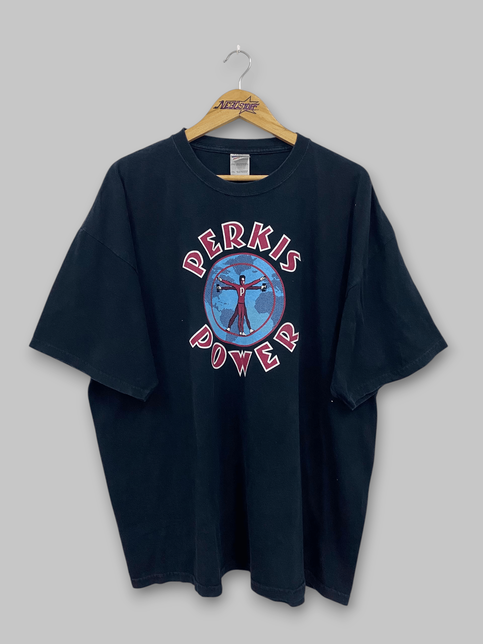 Vintage vtg 1995 HEAVYWEIGHT MOVIE Ben Stiller Tony Perkis tee Size US XXL / EU 58 / 5 - 1 Thumbnail