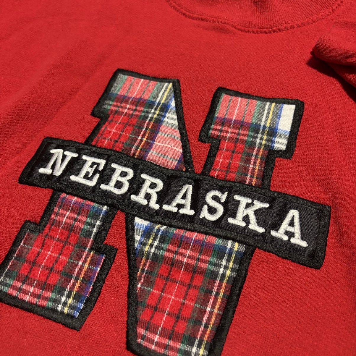 Vintage Vintage Nebraska Cornhuskers Crewneck Sweatshirt College 90s Size US L / EU 52-54 / 3 - 6 Thumbnail