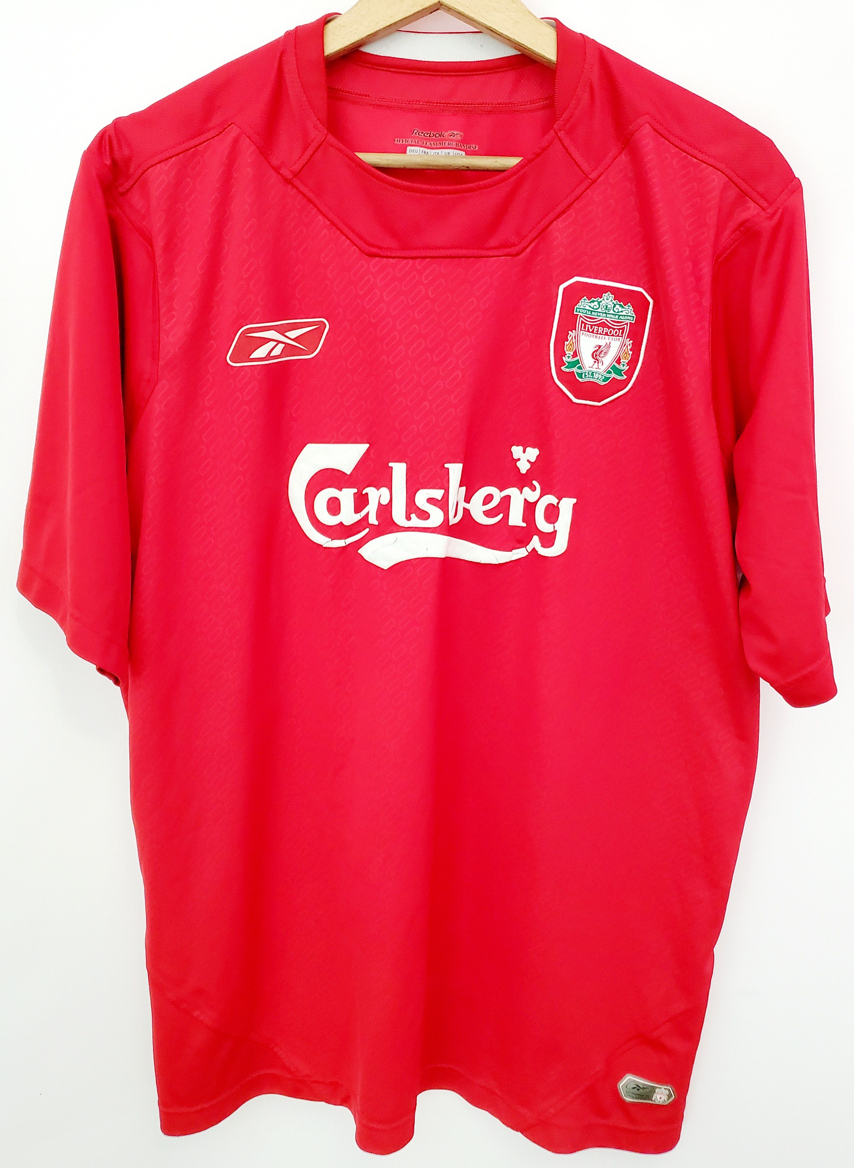 Vintage Vintage Liverpool 2004 2006 Reebok shirt jersey Size XL Size US XL / EU 56 / 4 - 1 Thumbnail