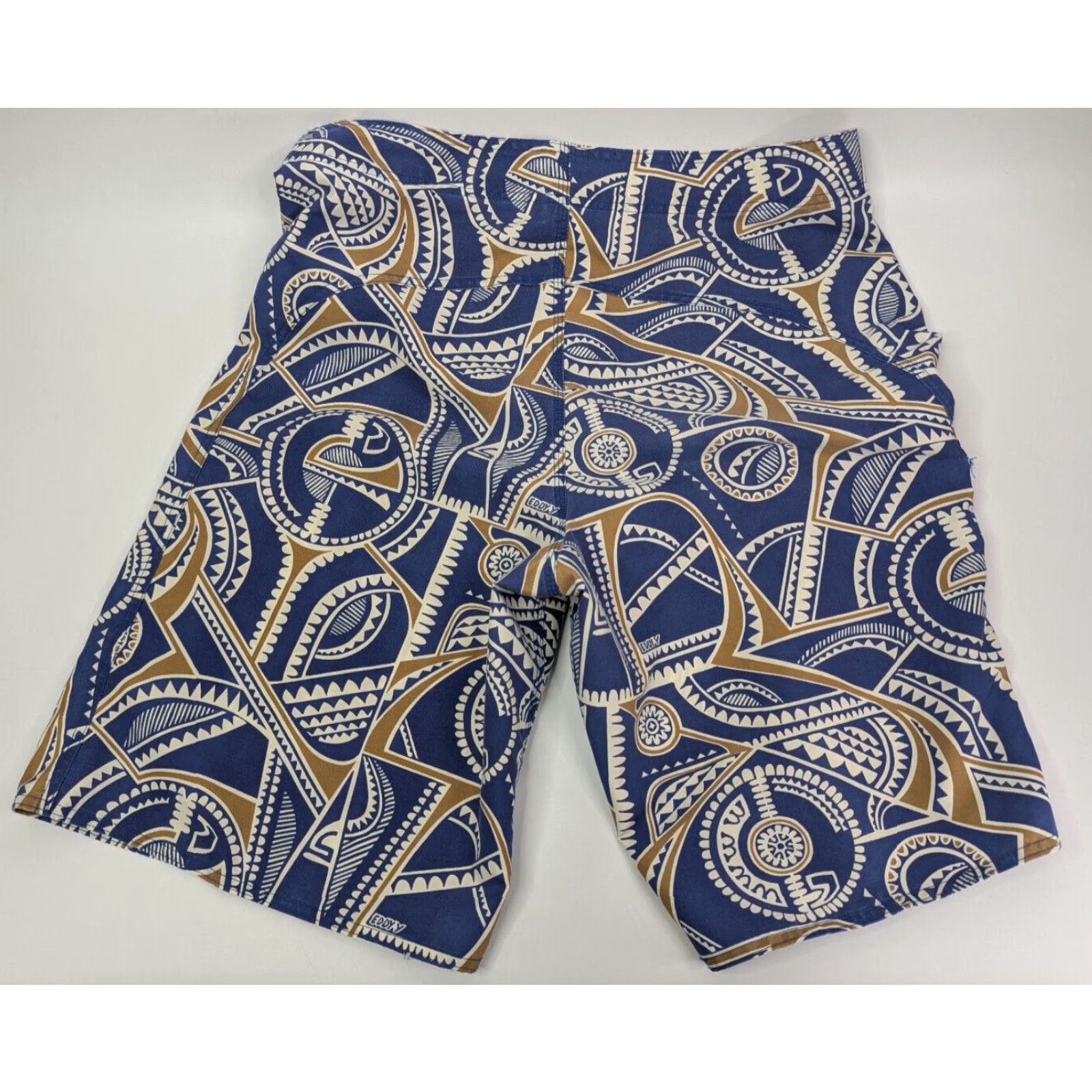 Reyn Spooner VINTAGE Reyn Spooner Shorts Mens 38 Blue Hawaiian Board Short Surf Beach Pockets Recreational Surfing Beach Mens Size US 38 / EU 54 - 2 Thumbnail