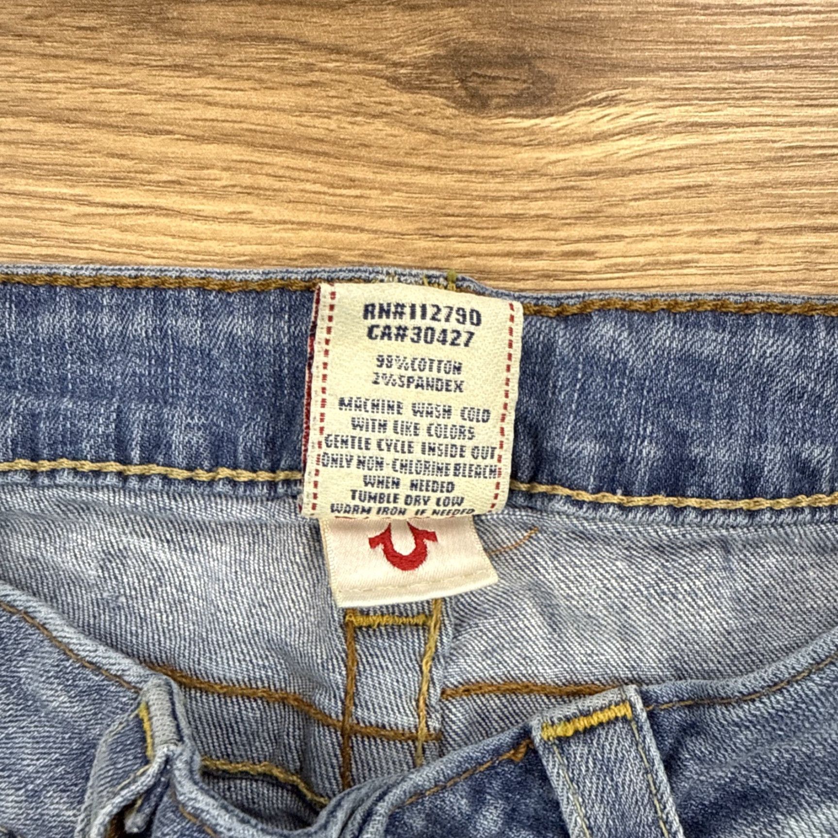 True Religion True Religion Jeans Skinny Womens Size 27 Blue Low Rise Denim 33in Inseam Size 27" / US 4 / IT 40 - 3 Thumbnail