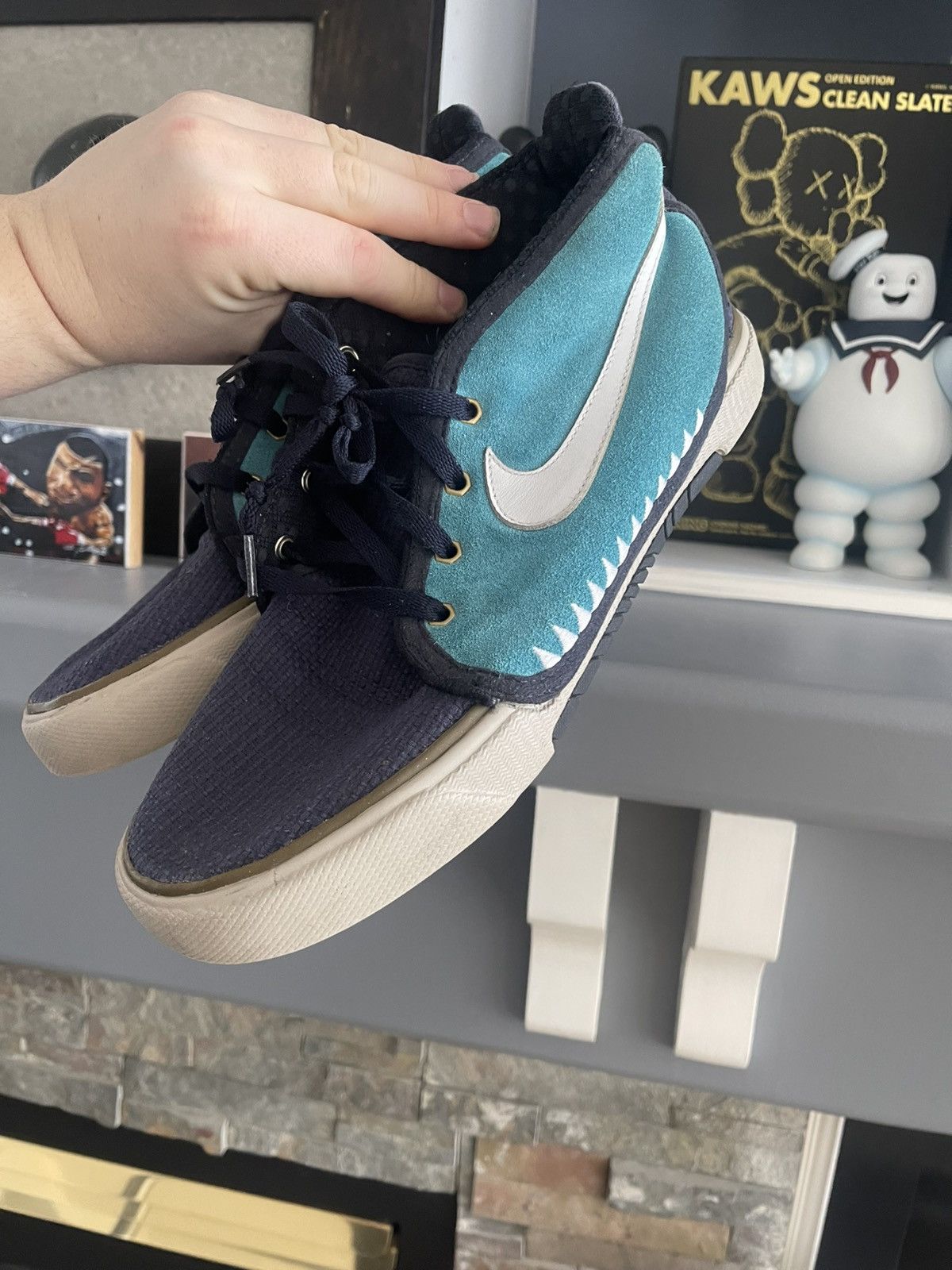 Nike Nike Air Sabaku 2004 Size 10 Blue Size US 10 / EU 43 - 3 Thumbnail