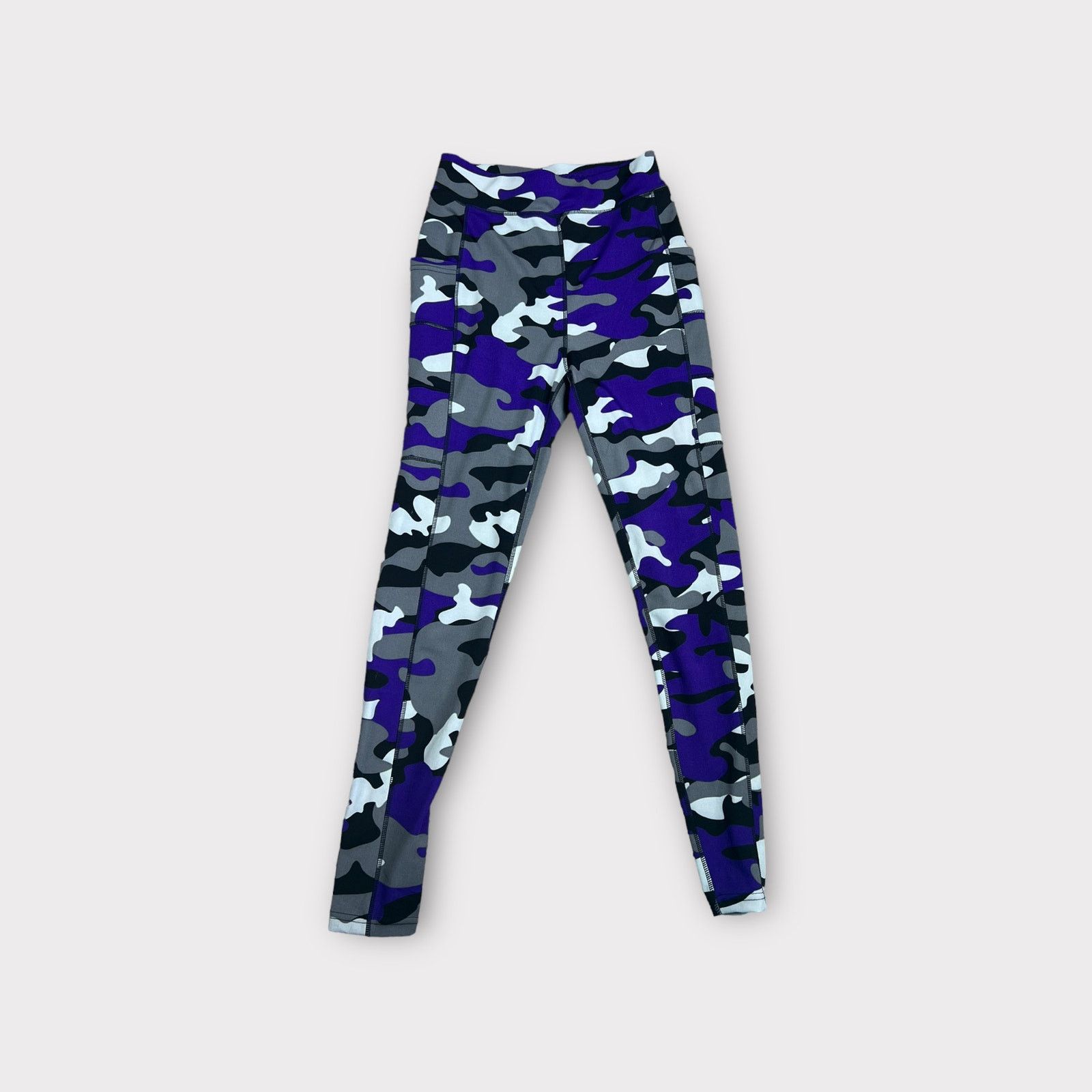 Nordstrom Pop Fit | Stella Purple Camo Leggings | Medium Size 30" / US 8 / IT 44 - 1 Thumbnail