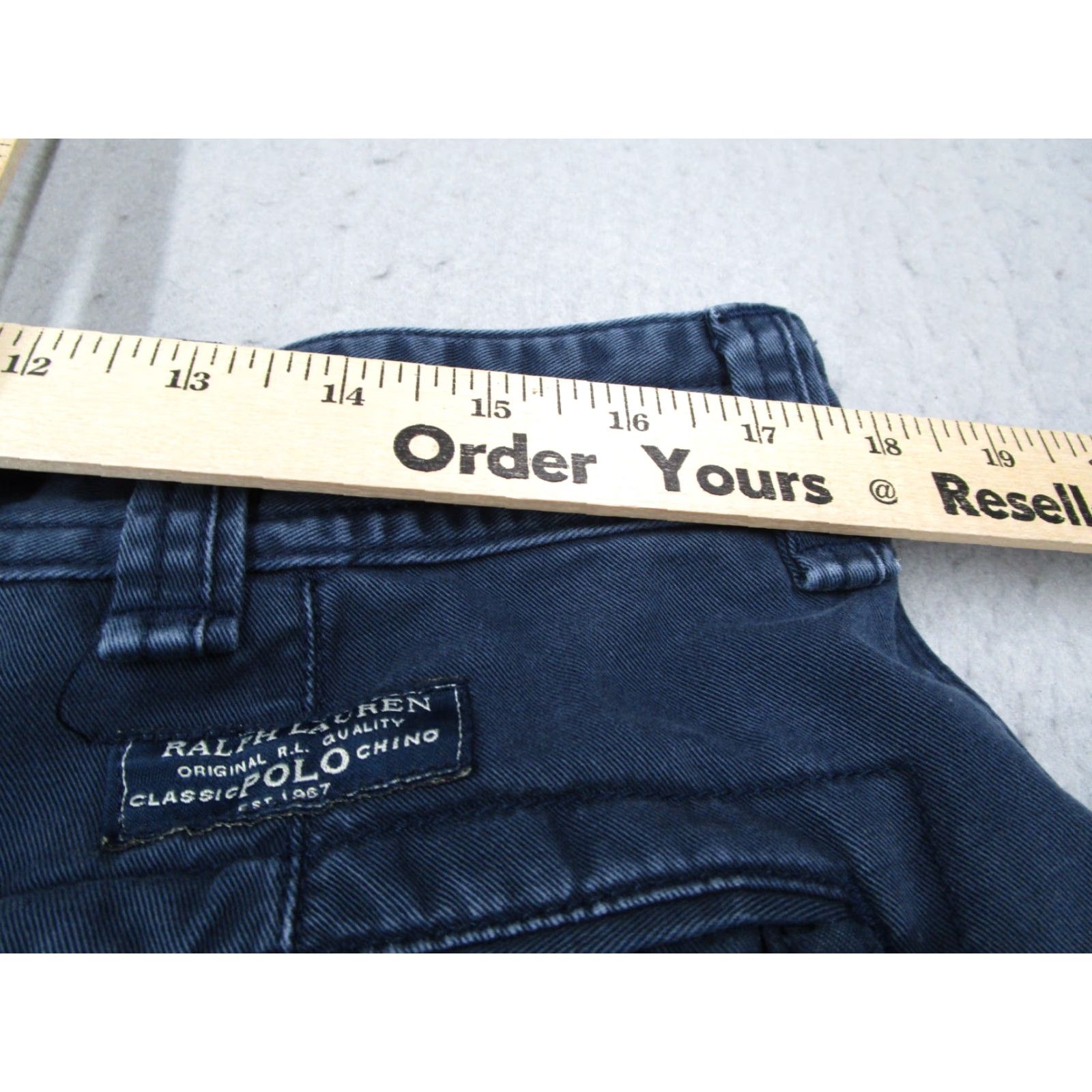Polo Ralph Lauren Polo Ralph Lauren Shorts Mens 35 Blue Cargo 10" Walk Military Chino Skate Shirt? Size US S / EU 44-46 / 1 - 6 Thumbnail