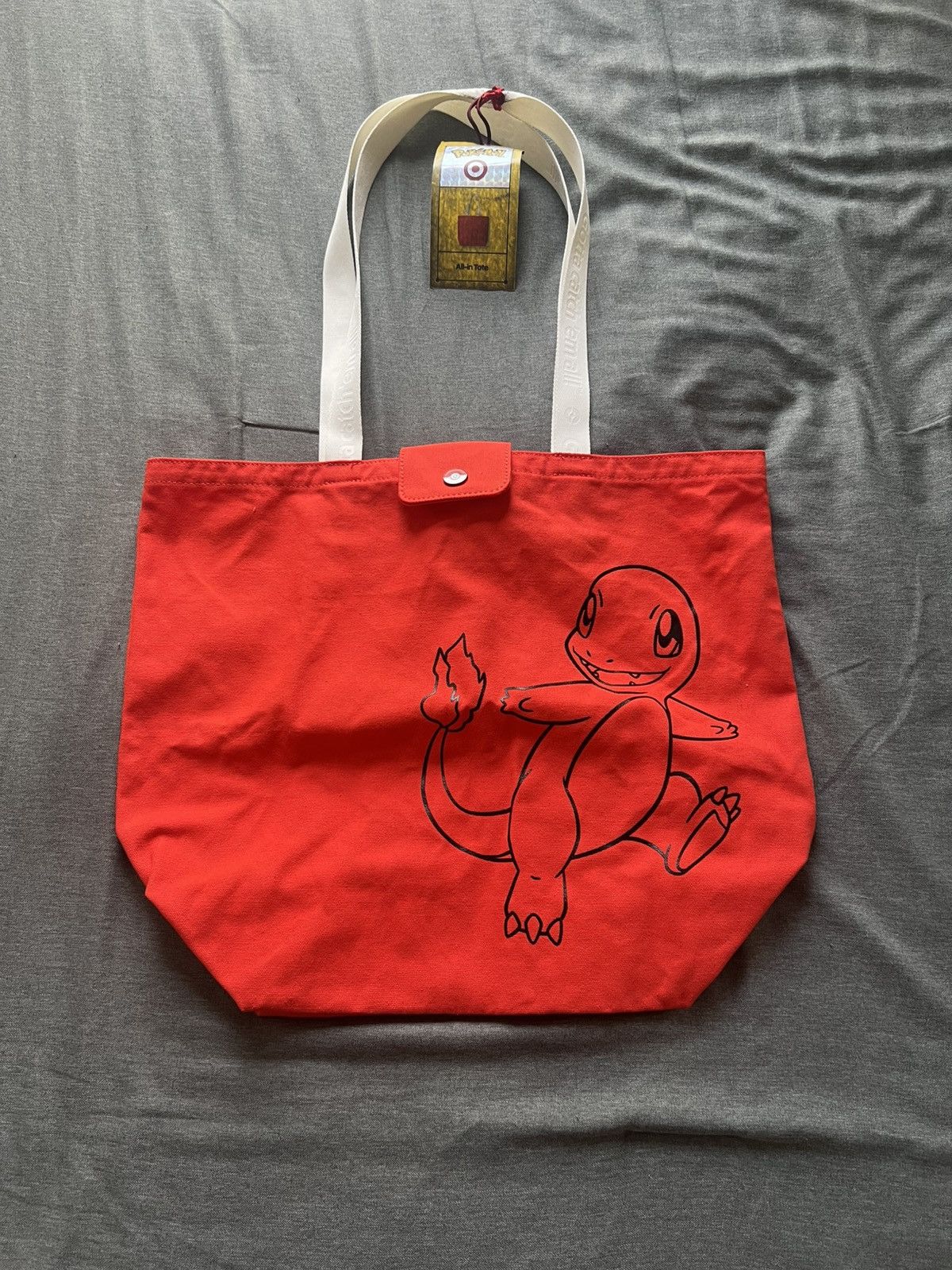 Pokemon Pokemon Target Reusable Tote Red Size ONE SIZE - 1 Thumbnail
