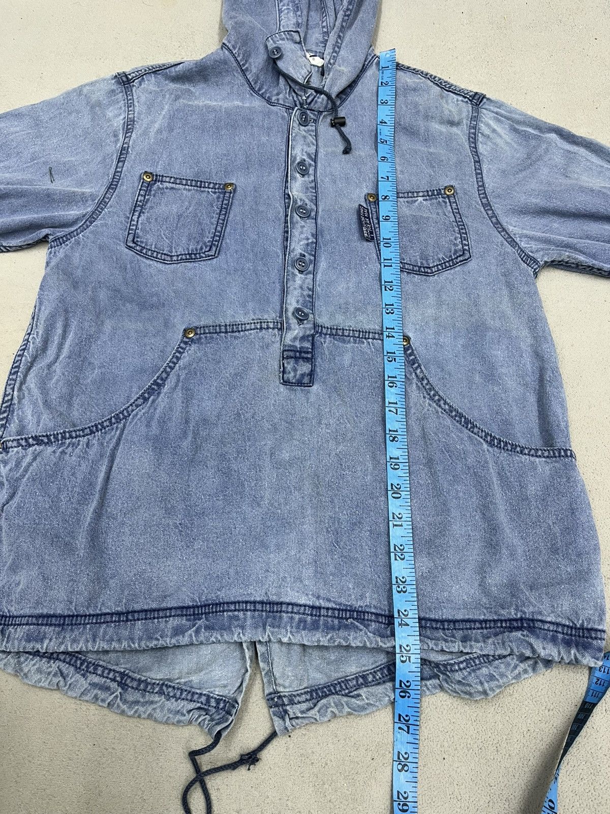 Hai Sporting Gear VTG HAI SPORTING GEAR ANORAK DENIM JACKET Size M / US 6-8 / IT 42-44 - 19 Thumbnail