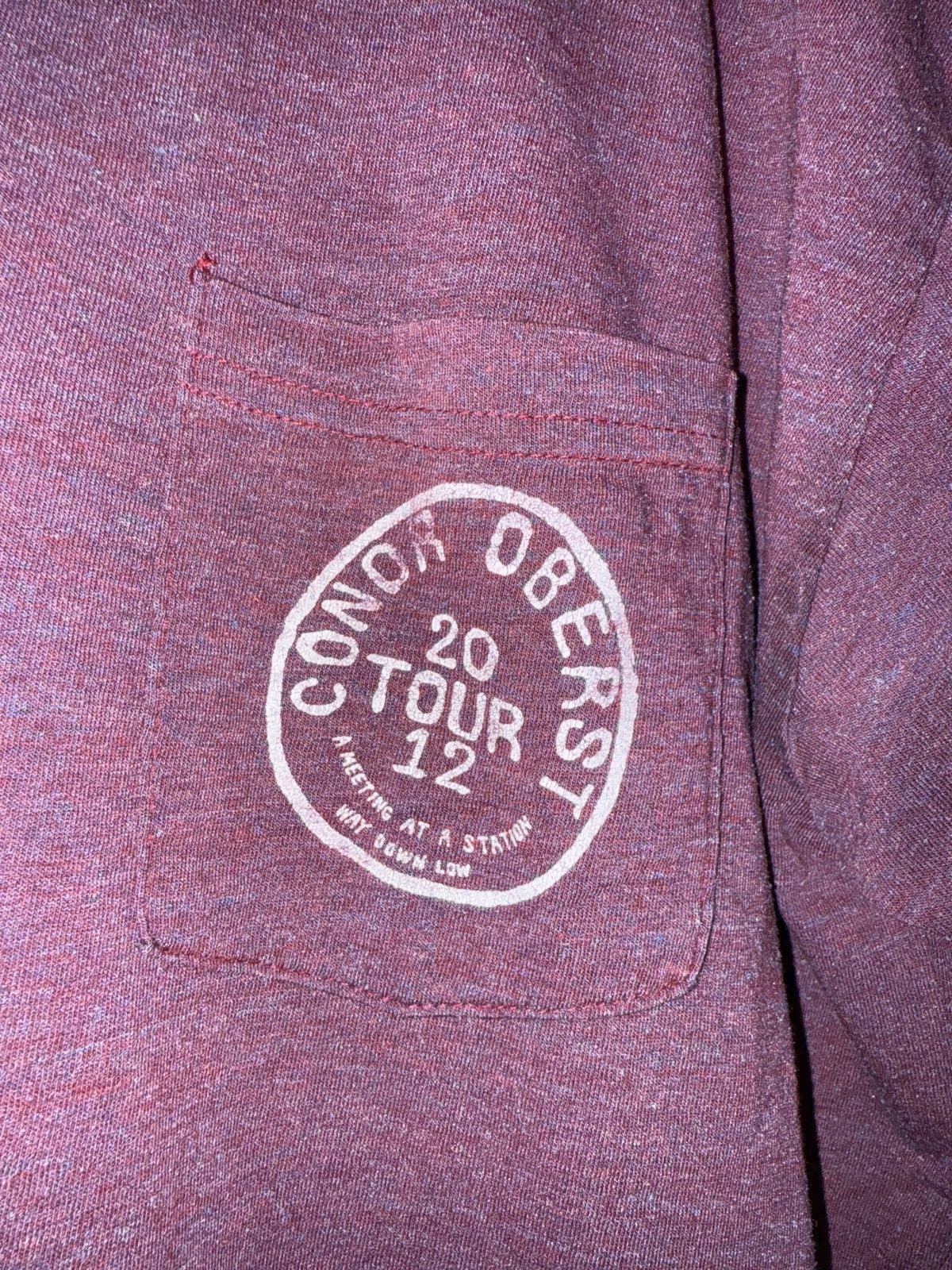 American Apparel Conor Oberst 2012 tour t shirt Size US L / EU 52-54 / 3 - 3 Thumbnail