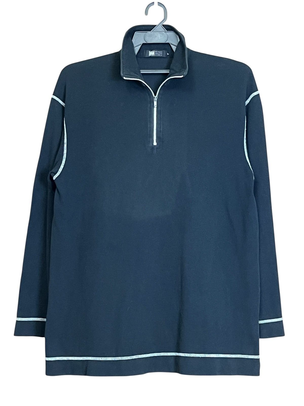 Issey Miyake Vintage IM ISSEY MIYAKE design studio turtleneck shirt Size US L / EU 52-54 / 3 - 1 Thumbnail