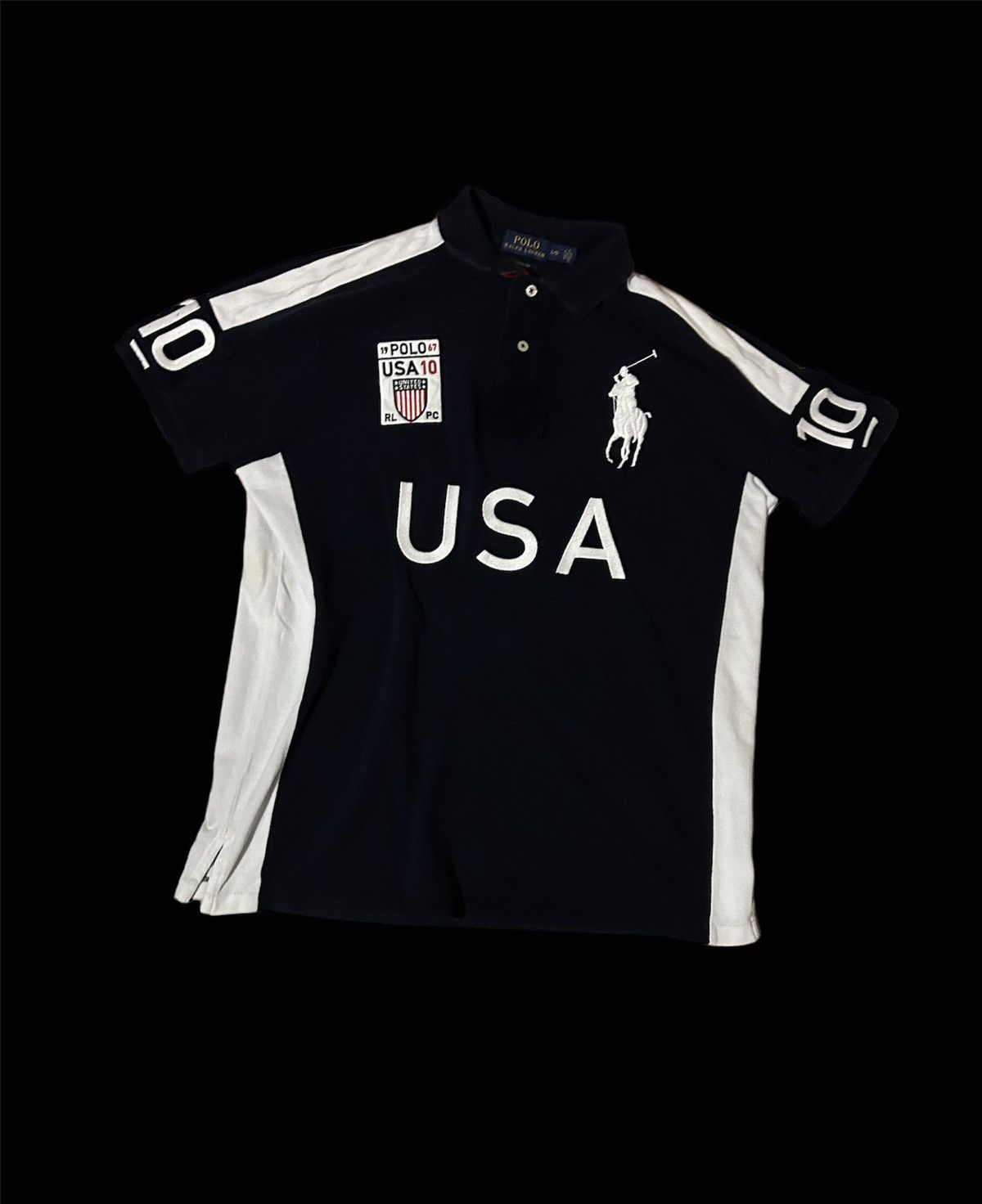 image of Usa Polo Ralph Laurent in Navy, Men's (Size Large)