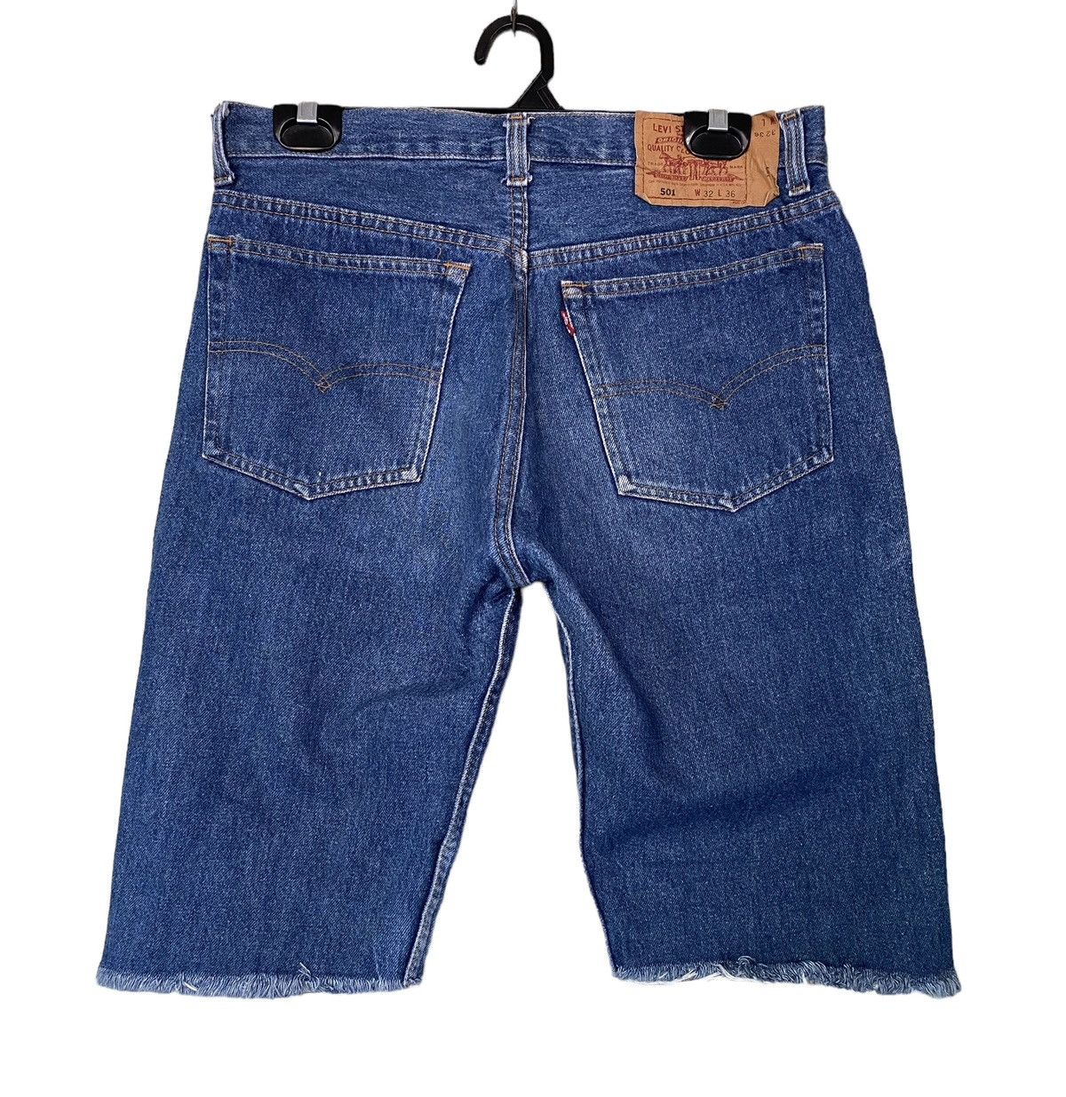 Levi's × Levi's Made & Crafted × Levi's Vintage Clothing Vintage Levi’s Cutoff 501xx Blue Jeans W31” Size US 31 - 5 Thumbnail