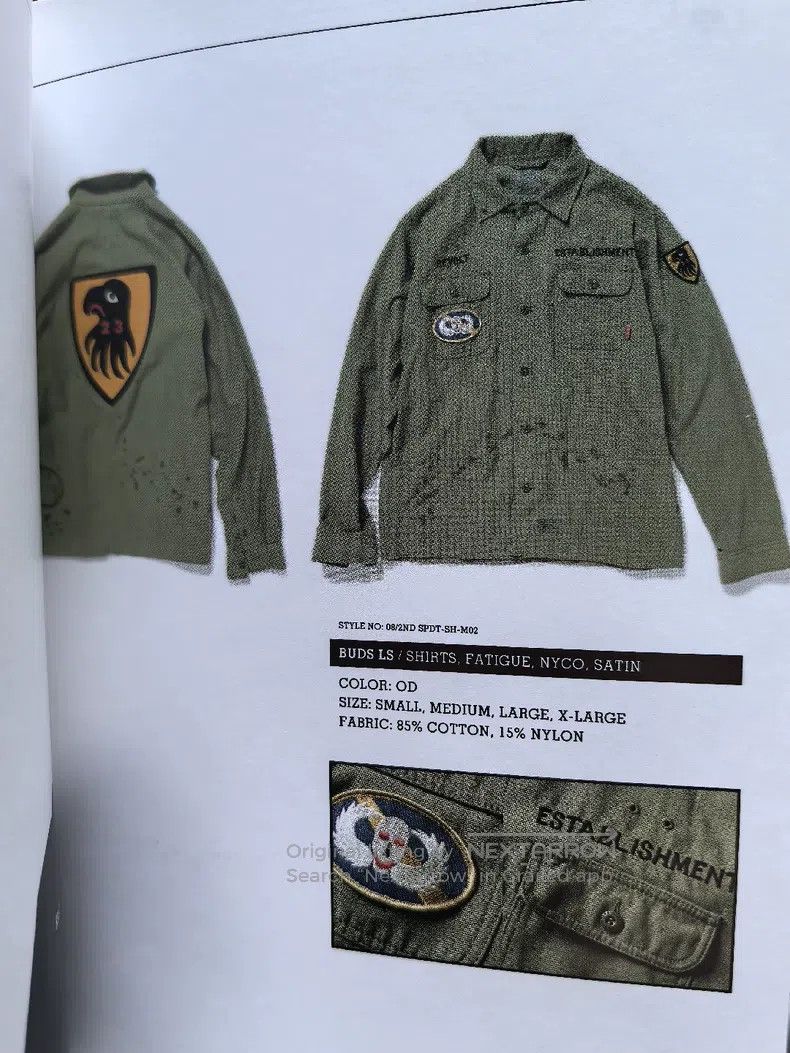 Wtaps Wtaps Oil stain badge two bags of shirts Size US M / EU 48-50 / 2 - 6 Thumbnail