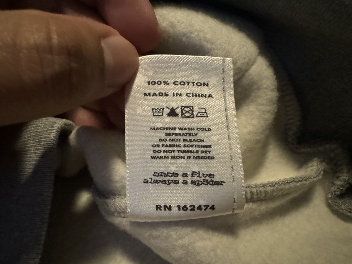 Sp5der Sp5der Beluga Dark Heather Grey Hoodie Size Medium Size US M / EU 48-50 / 2 - 7 Thumbnail
