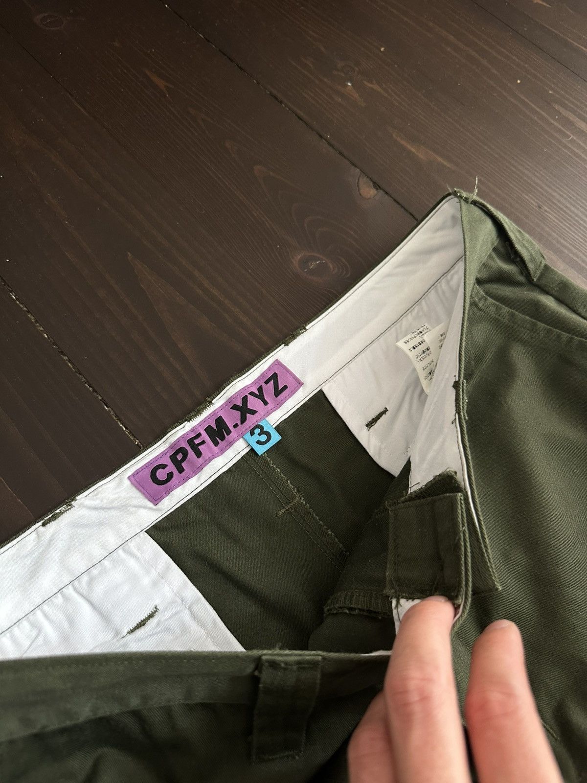 Cactus Plant Flea Market × Human Made Cactus Plant Flea Market Olive Pants Size US 33 - 3 Thumbnail