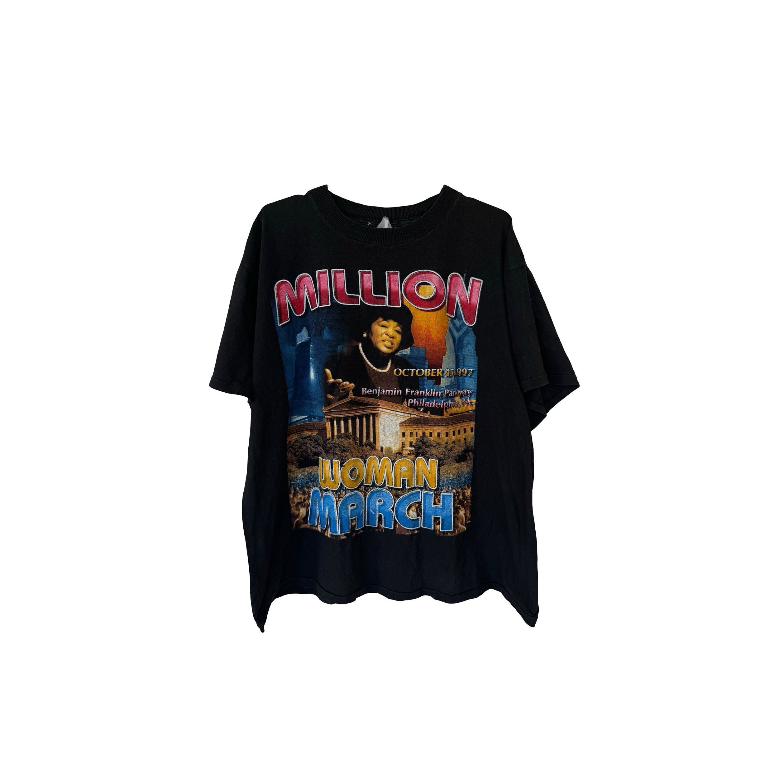 Vintage Million Women March Tee Size US XL / EU 56 / 4 - 1 Thumbnail