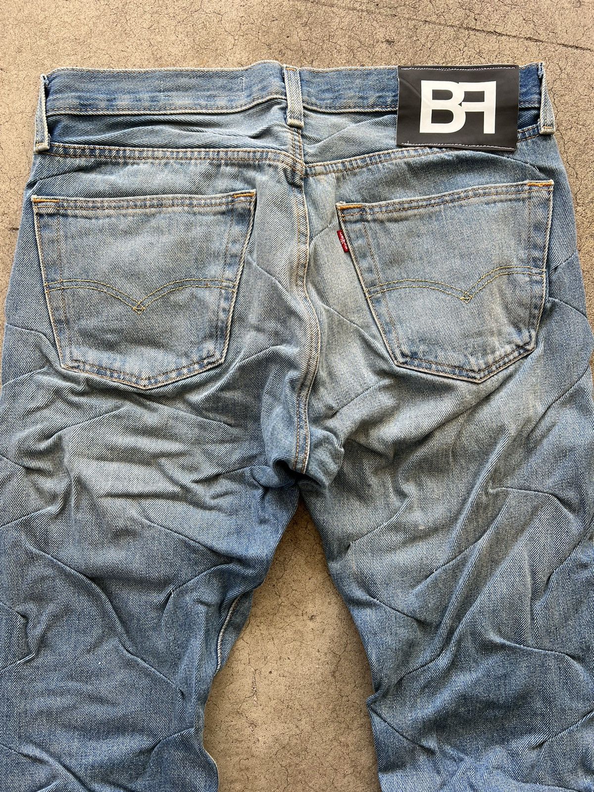 Other Distorted Stacked Levi’s 501 Size US 32 / EU 48 - 4 Thumbnail
