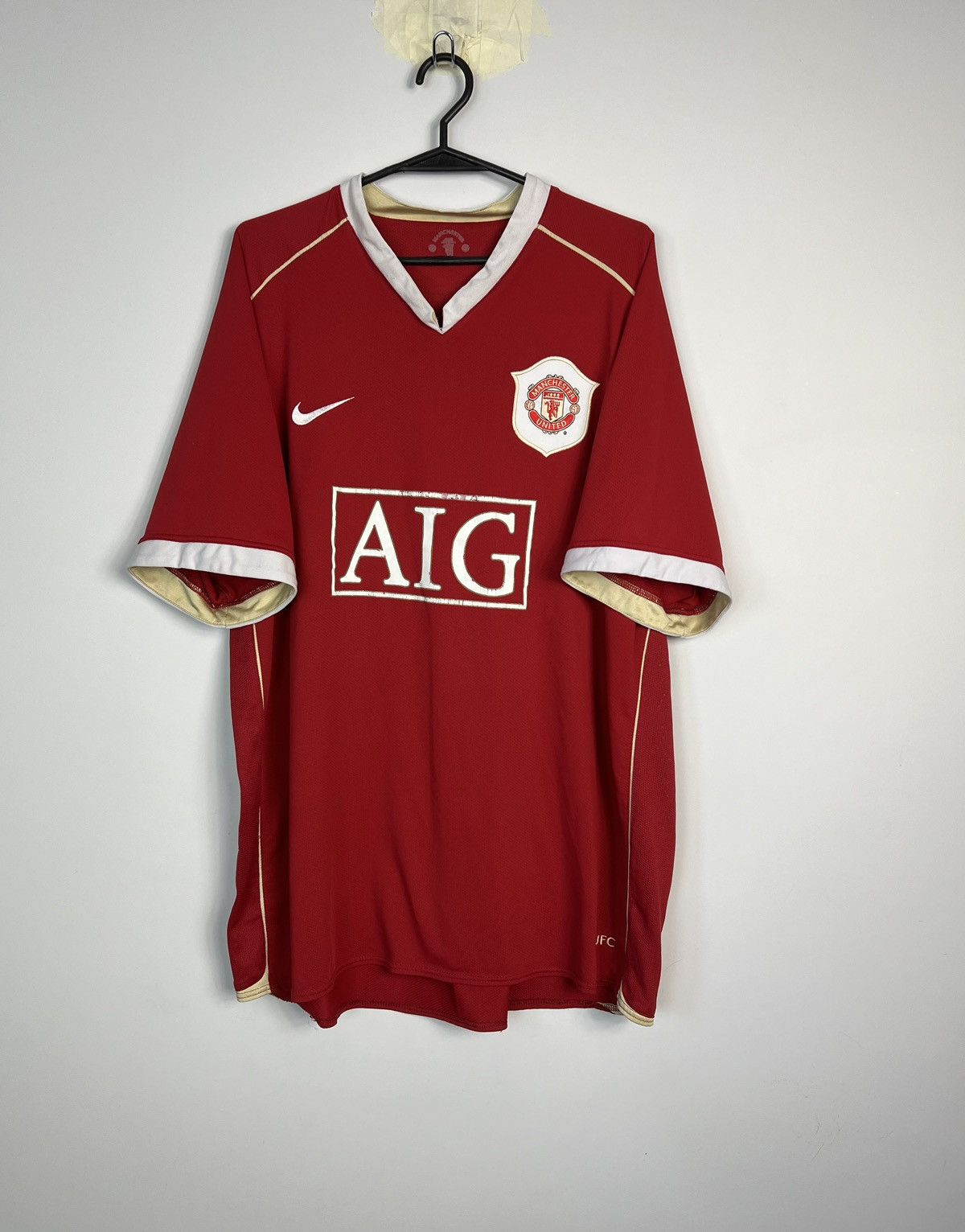 Spitfire Nike Manchester United 2006/2007 Soccer Jersey Size US XL / EU 56 / 4 - 1 Thumbnail