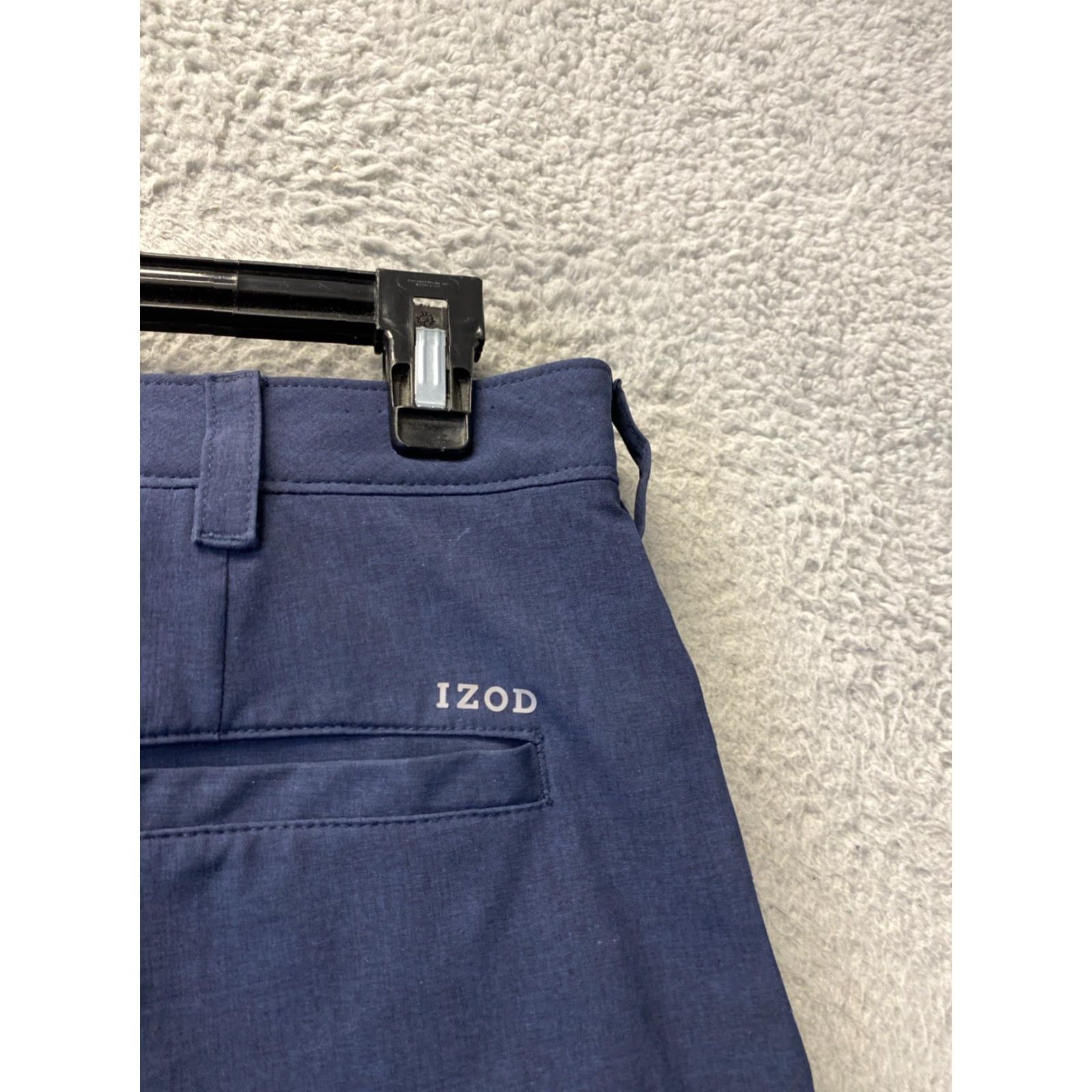 Izod Izod Golf Shorts Mens Sz 34 Navy Blue Zip Pockets Flat Front Performance/143-30 Size US 34 / EU 50 - 7 Thumbnail
