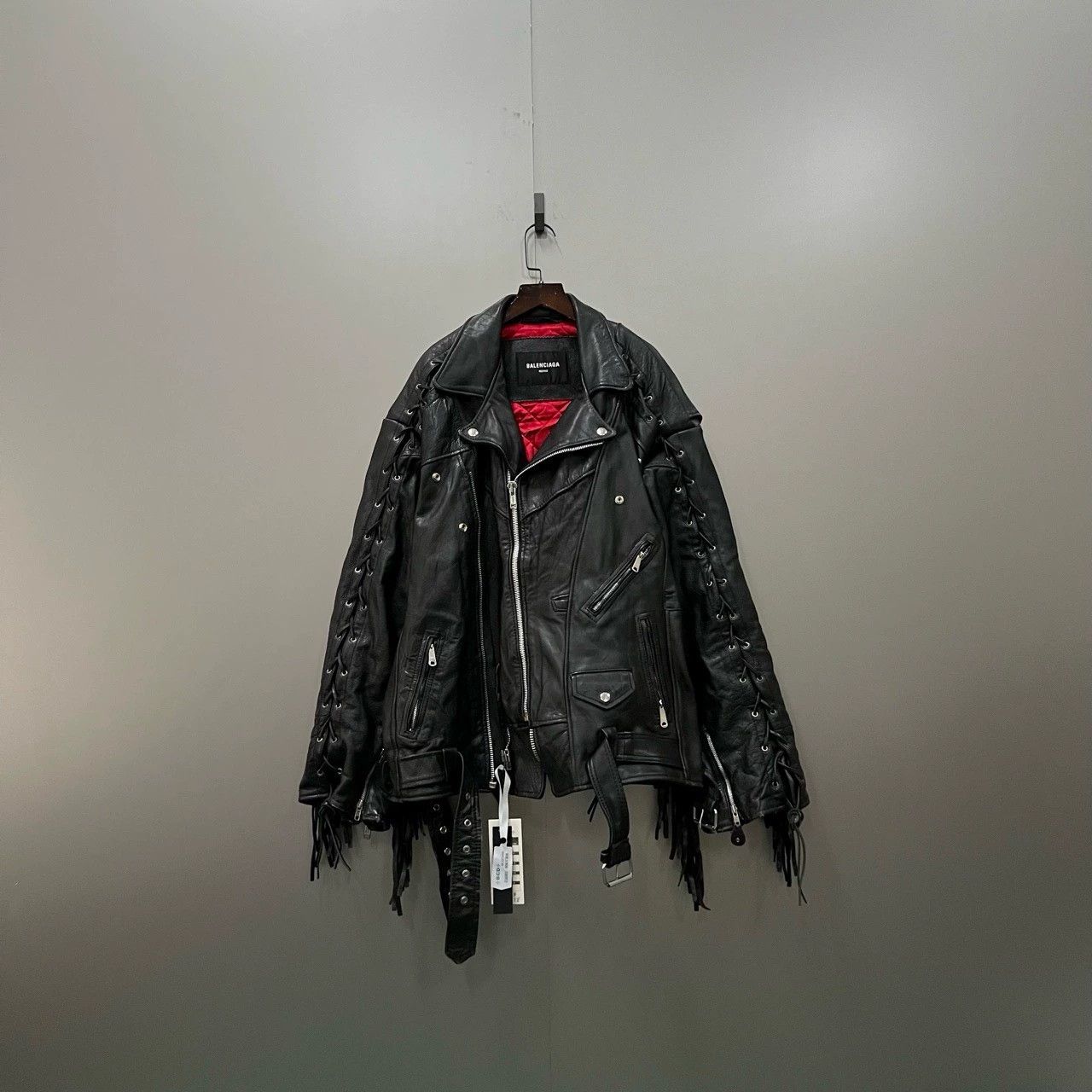 Balenciaga balenciaga multi-zip leather jacket size 44 Size US L / EU 52-54 / 3 - 1 Thumbnail