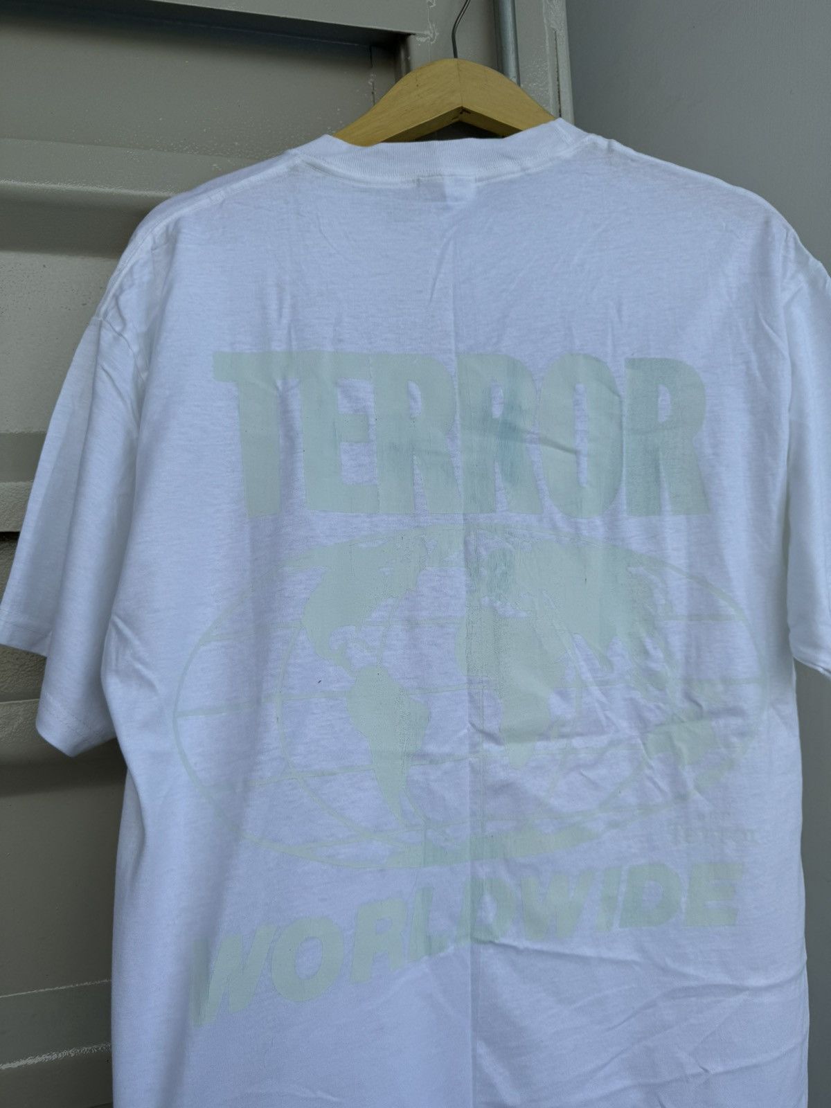 Band Tees × Designer Terror worldwide bilions served Hand printed by Don Rock Size US L / EU 52-54 / 3 - 5 Thumbnail