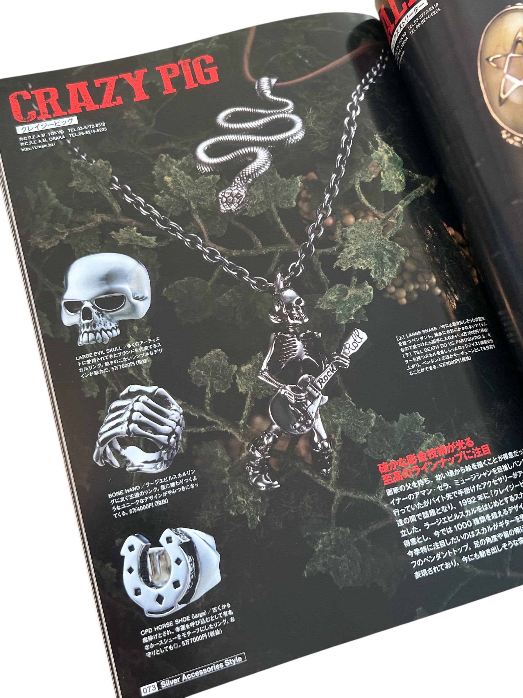 Chrome Hearts CHROME HEARTS Magazine 2016 Catalog Silver Girl Japan Size ONE SIZE - 10 Thumbnail