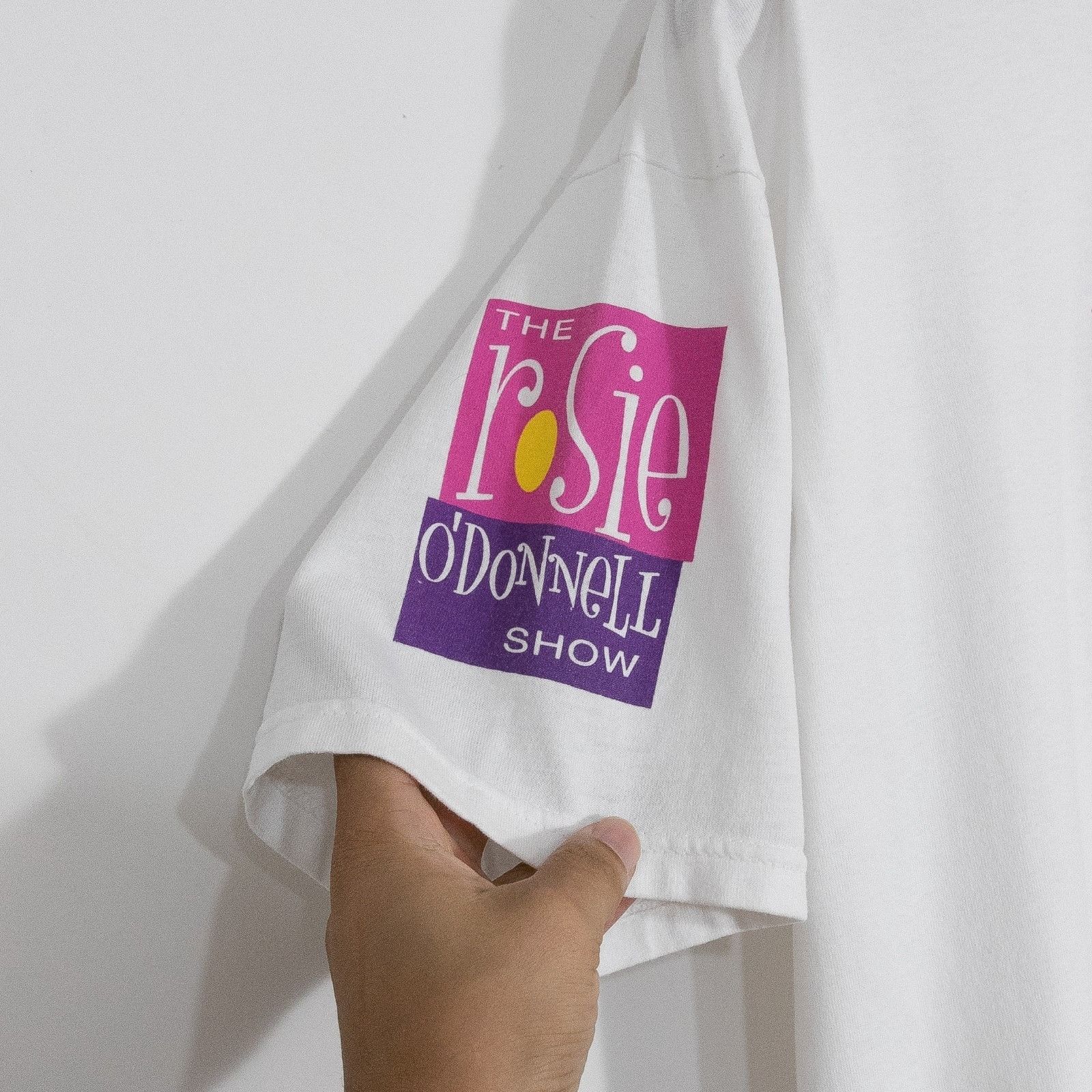 Vintage Vintage 90s Rosie O Donnell Show T Shirt XL - I Got Squished Size US XL / EU 56 / 4 - 4 Thumbnail