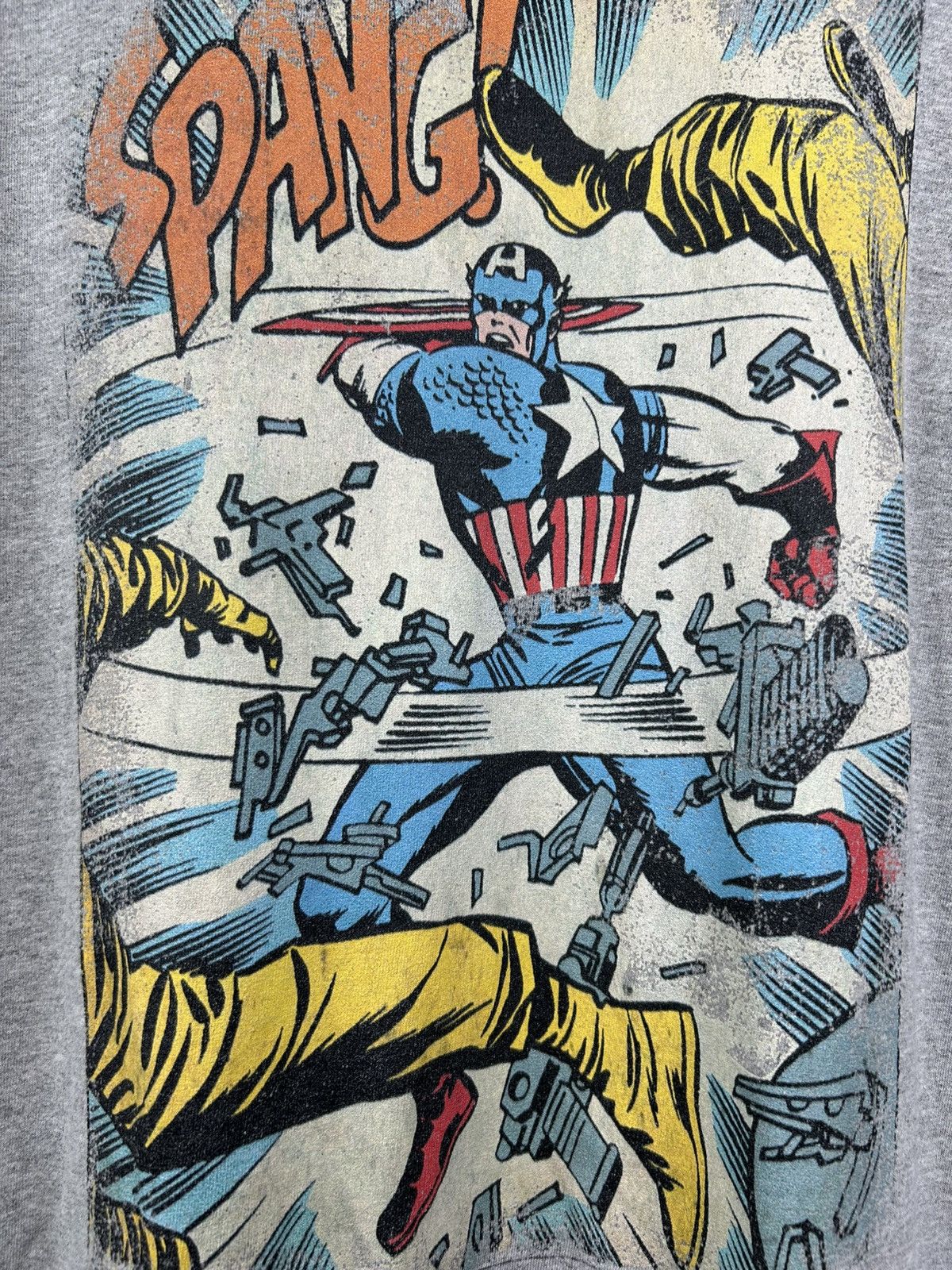 Marvel Comics Vintage Marvel Captain America Spang! Movie Comics T-Shirt Size US XL / EU 56 / 4 - 4 Thumbnail