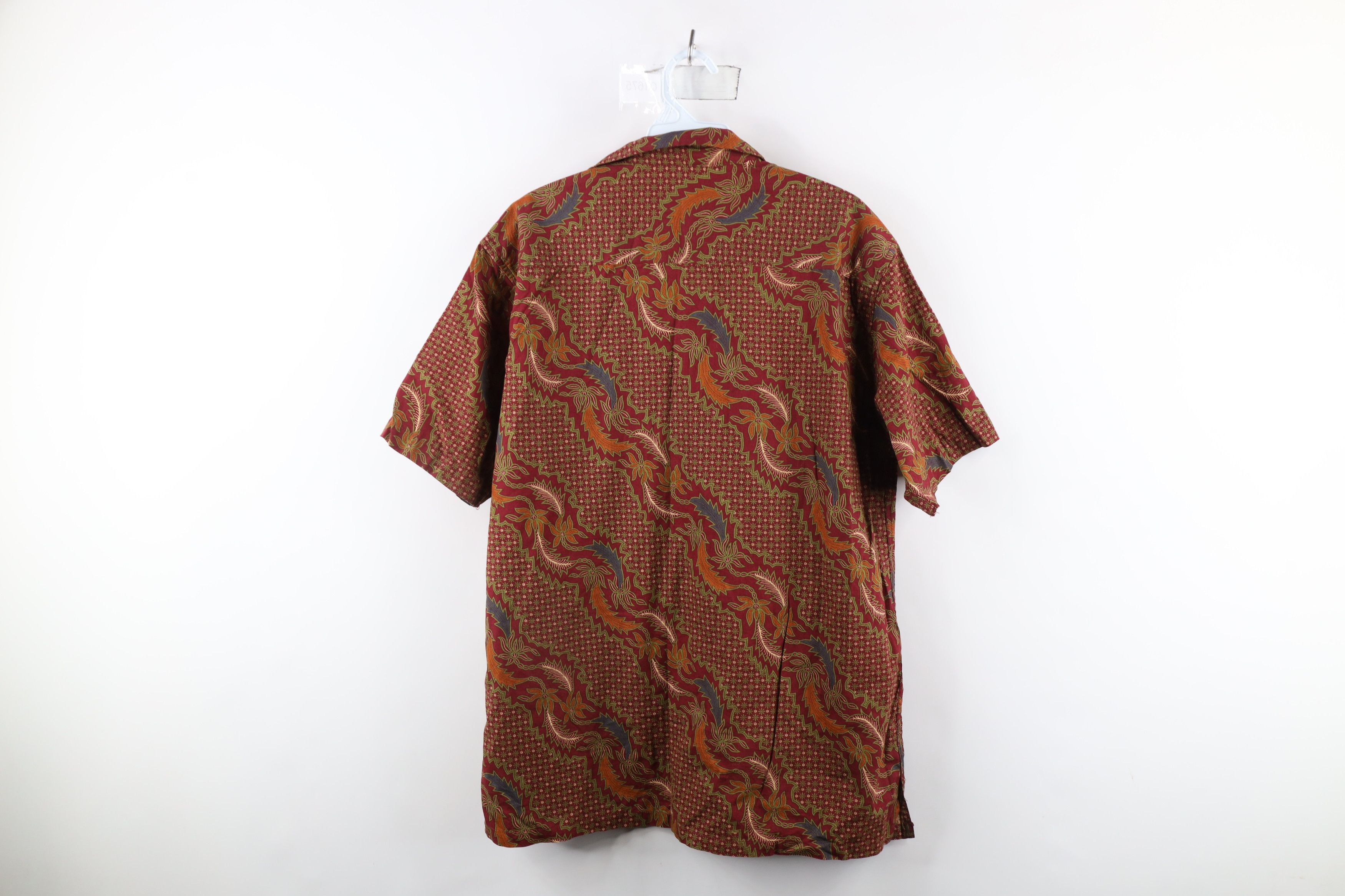 Vintage Vintage 90s Streetwear Paisley Camp Collar Button Shirt Size US XL / EU 56 / 4 - 8 Thumbnail