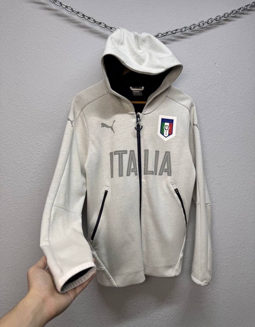 Puma Puma Italy Zip Hoodie Football Blockcore Size US S / EU 44-46 / 1 - 10 Thumbnail