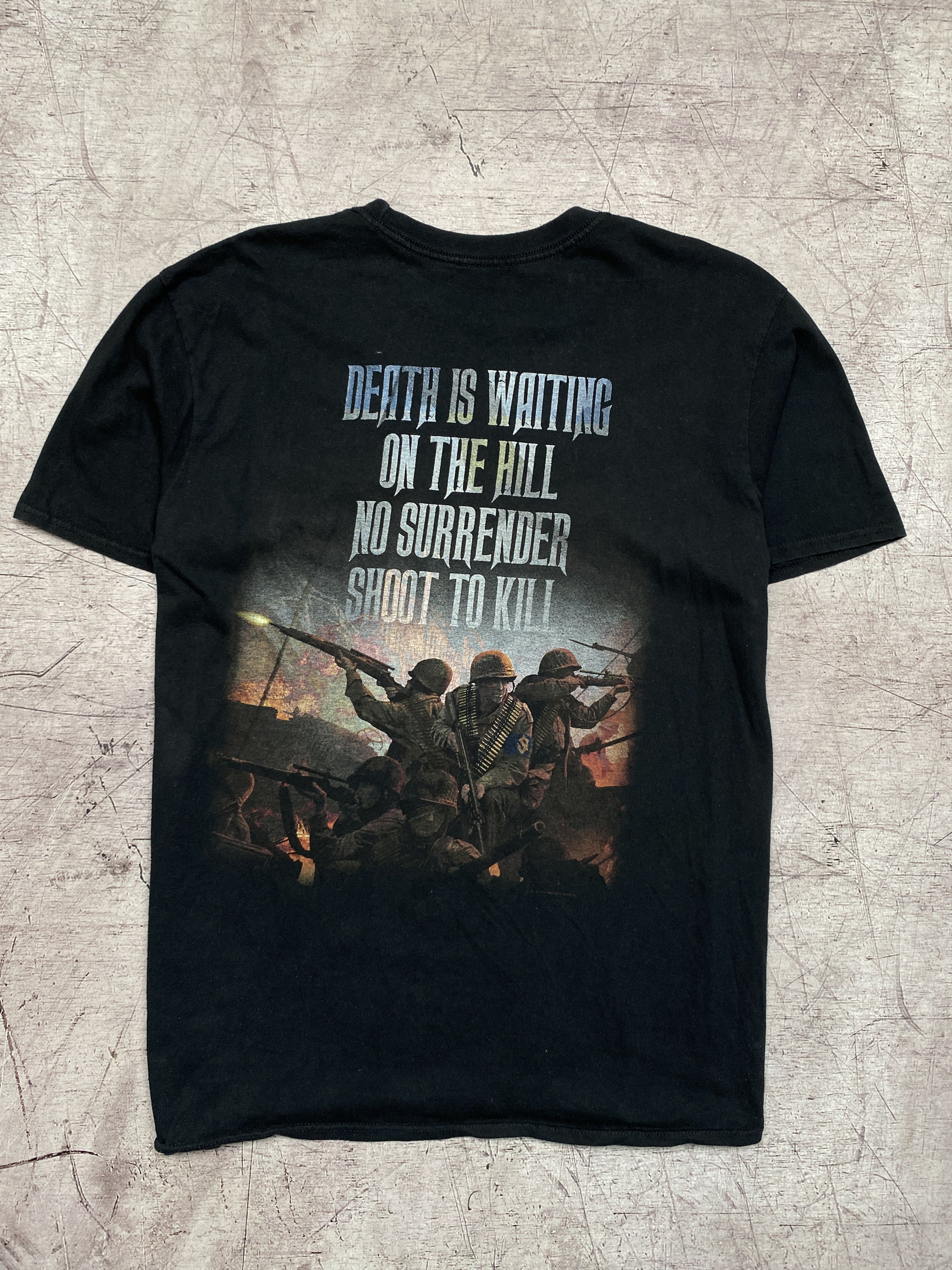 Band Tees × Vintage Sabaton The Last Stand Vintage Mens Rock Band T-Shirt Size US XL / EU 56 / 4 - 5 Thumbnail