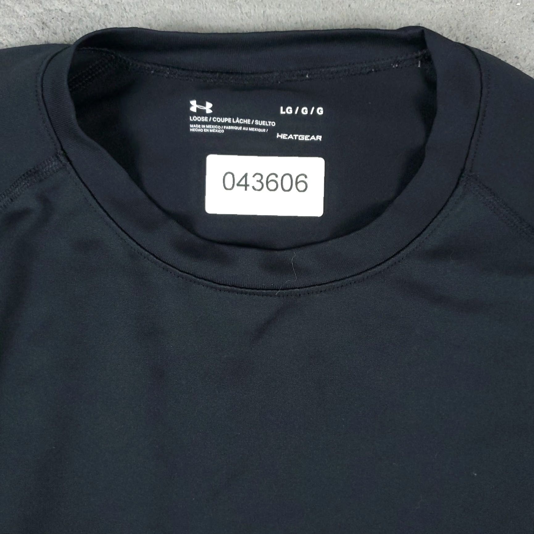 Under Armour Under Armour T Shirt Mens Large Black Active Gym Short Sleeve Size US L / EU 52-54 / 3 - 2 Thumbnail