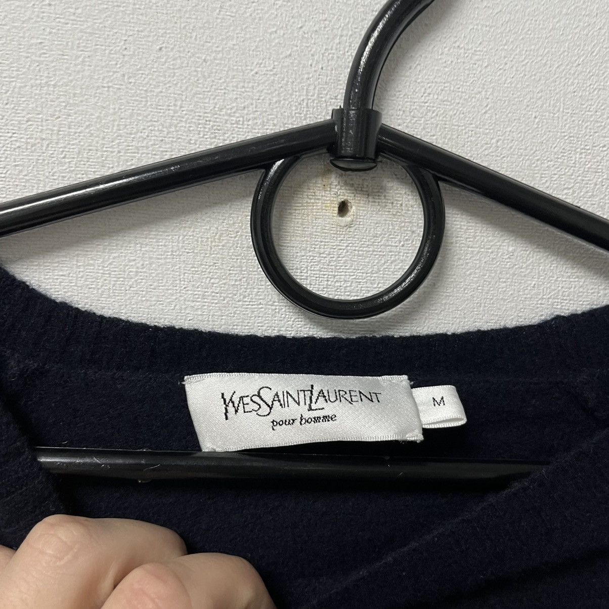 Yves Saint Laurent Vintage Yves Saint Laurent Wool YSL high neck sweater Size US M / EU 48-50 / 2 - 7 Thumbnail