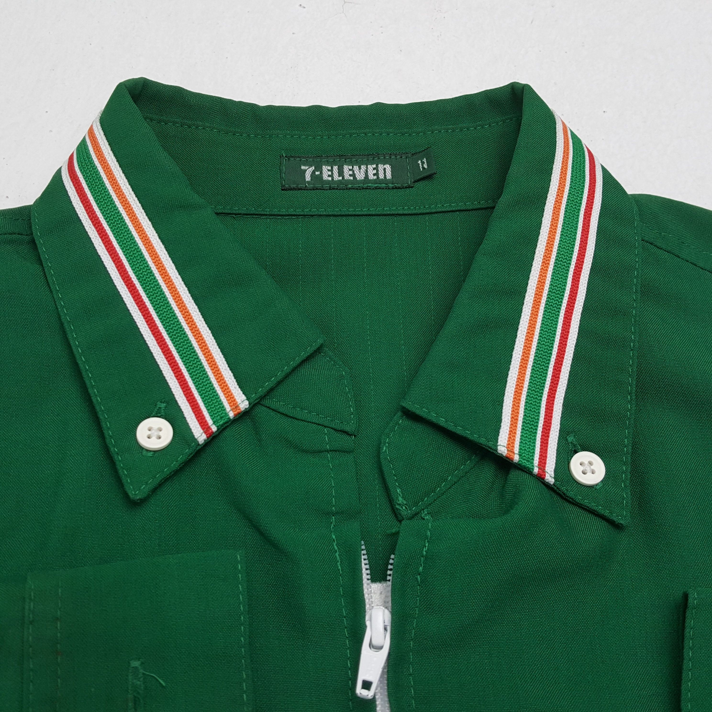 Japanese Brand × Vintage Vintage 7-ELEVEn Japanese Workers Uniform Jacket Size US S / EU 44-46 / 1 - 9 Thumbnail
