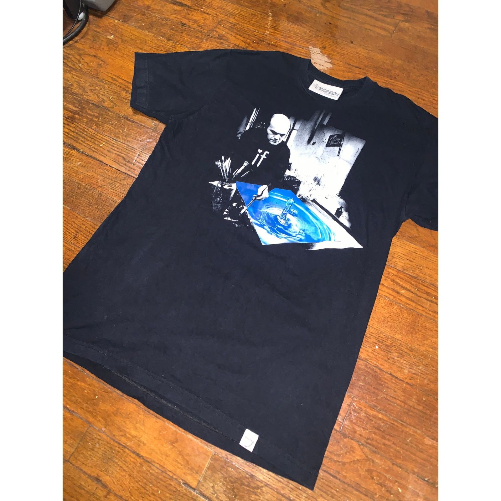 Imaginary Foundation Imaginary Foundation Fluid Graphic Tee Black Surreal USA L Size US L / EU 52-54 / 3 - 4 Thumbnail