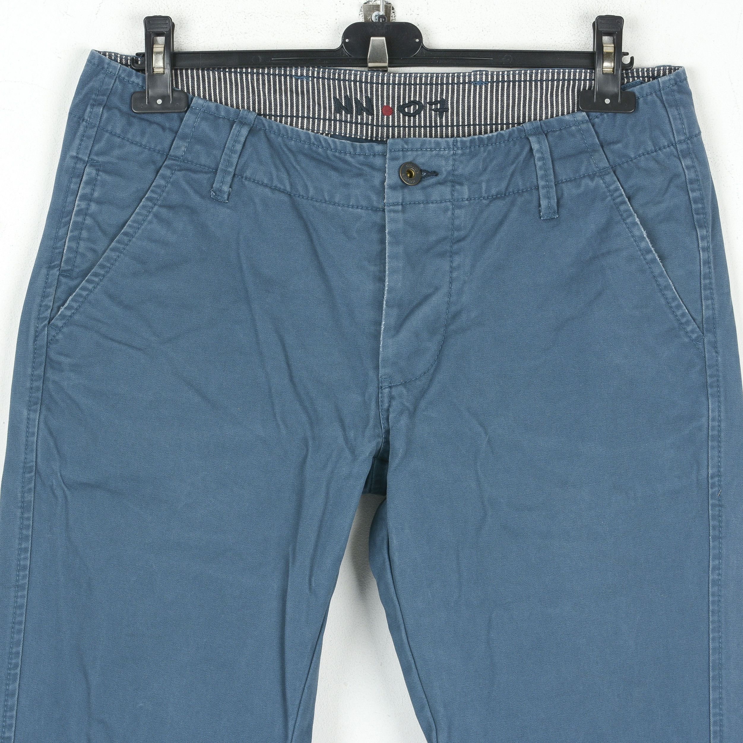 NN07 NN 07 Men W32 L32 Chinos Pants Trousers Smart Work Blue Size US 32 / EU 48 - 2 Thumbnail