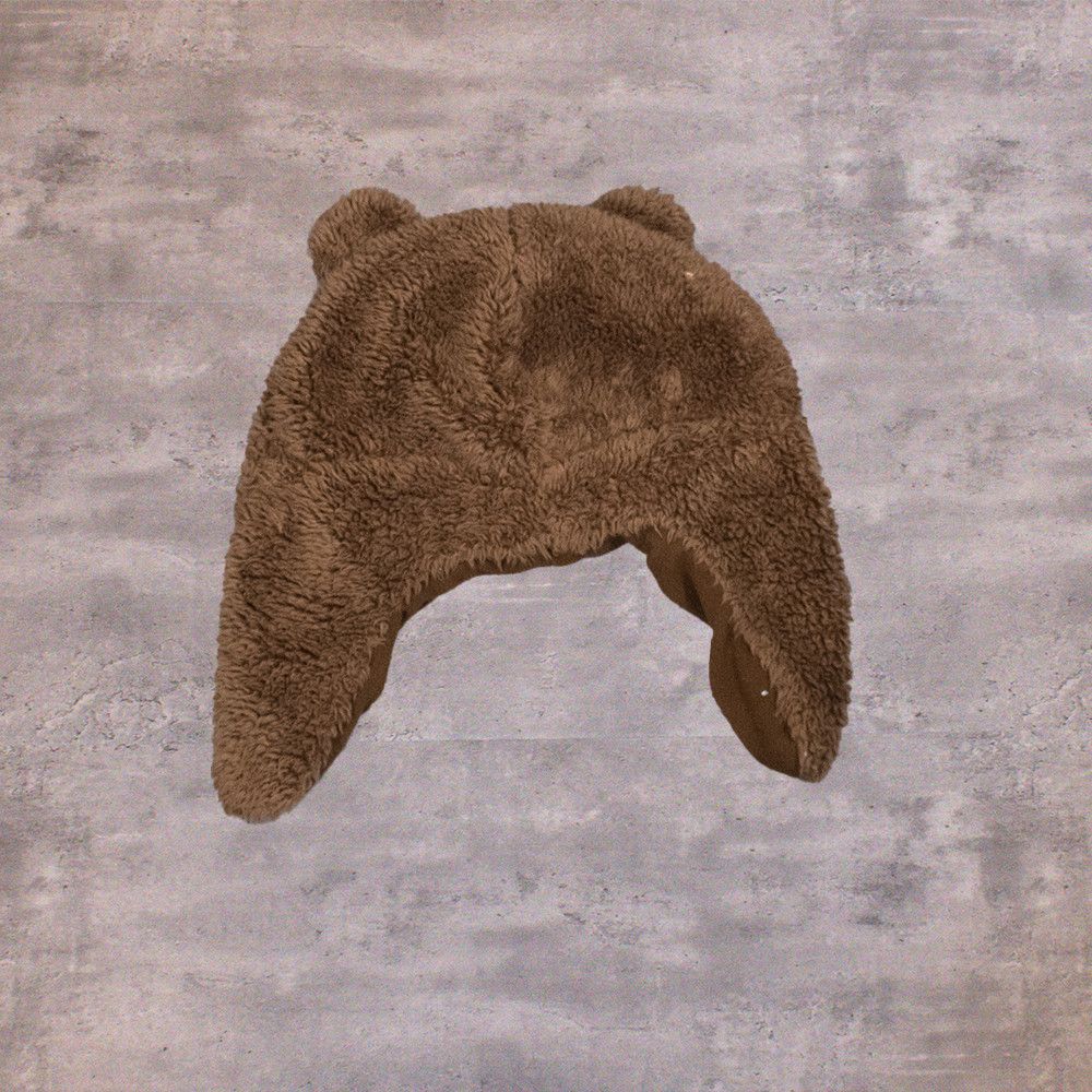 Gap × Vintage Baby Gap Fur Bear Toque Beanie Size ONE SIZE - 2 Thumbnail