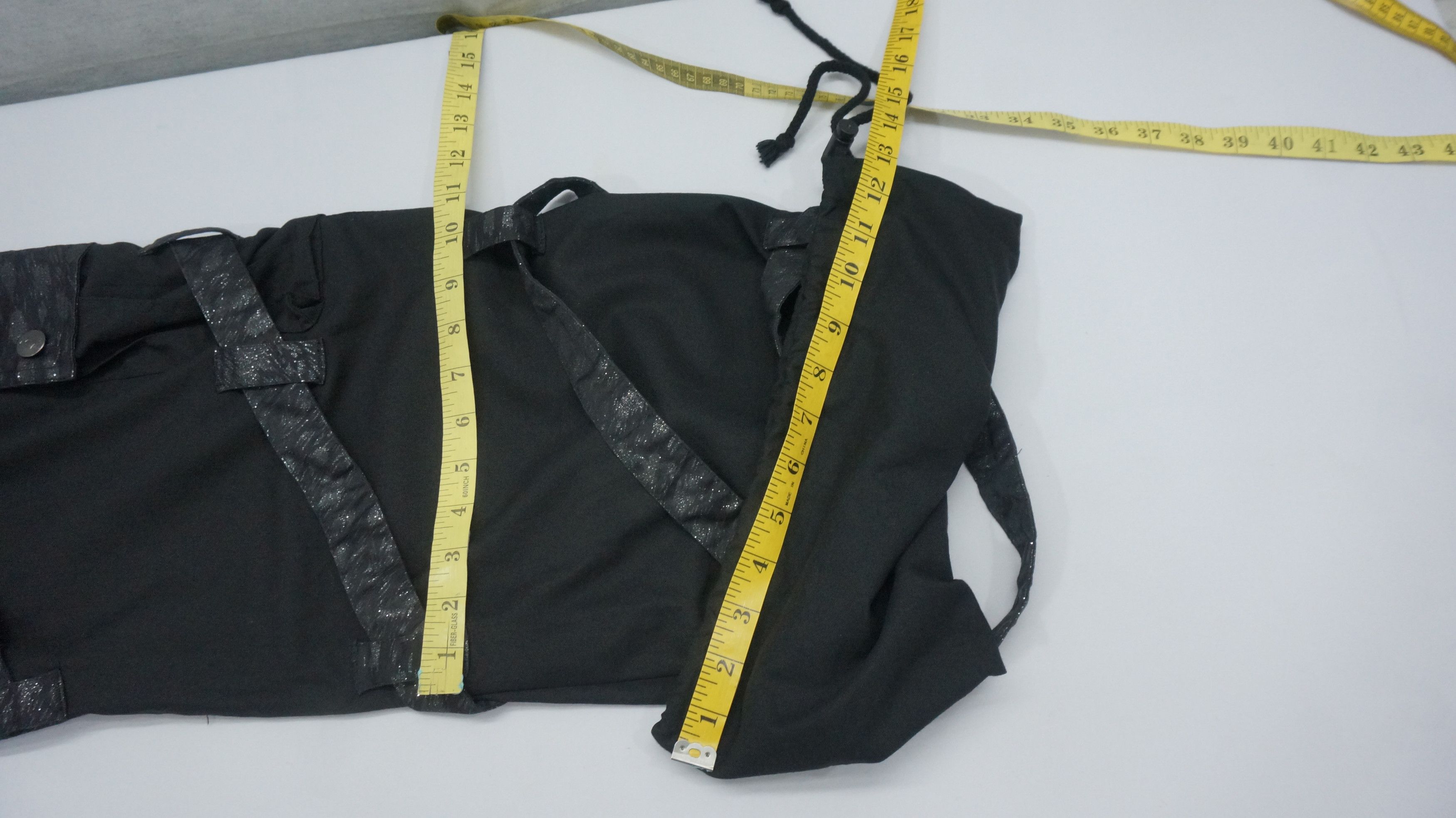 Japanese Brand HolyFlare 🔥 SIXH JAPAN Bondage Wide Flare Cargo Pants Size US 31 - 12 Thumbnail