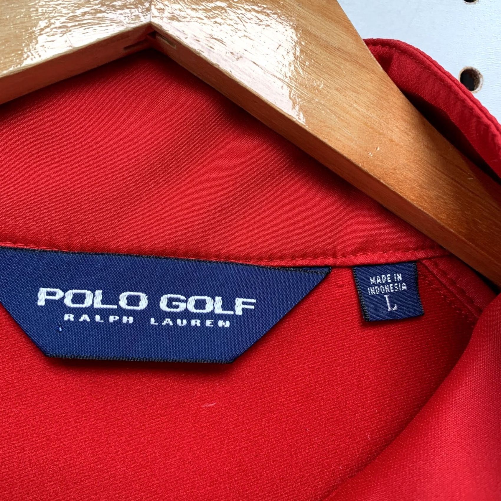Polo Ralph Lauren VINTAGE Polo Golf Ralph Lauren Vest Mens Large Red Sleeveless Zip Preppy Golf Mens Size US L / EU 52-54 / 3 - 2 Thumbnail